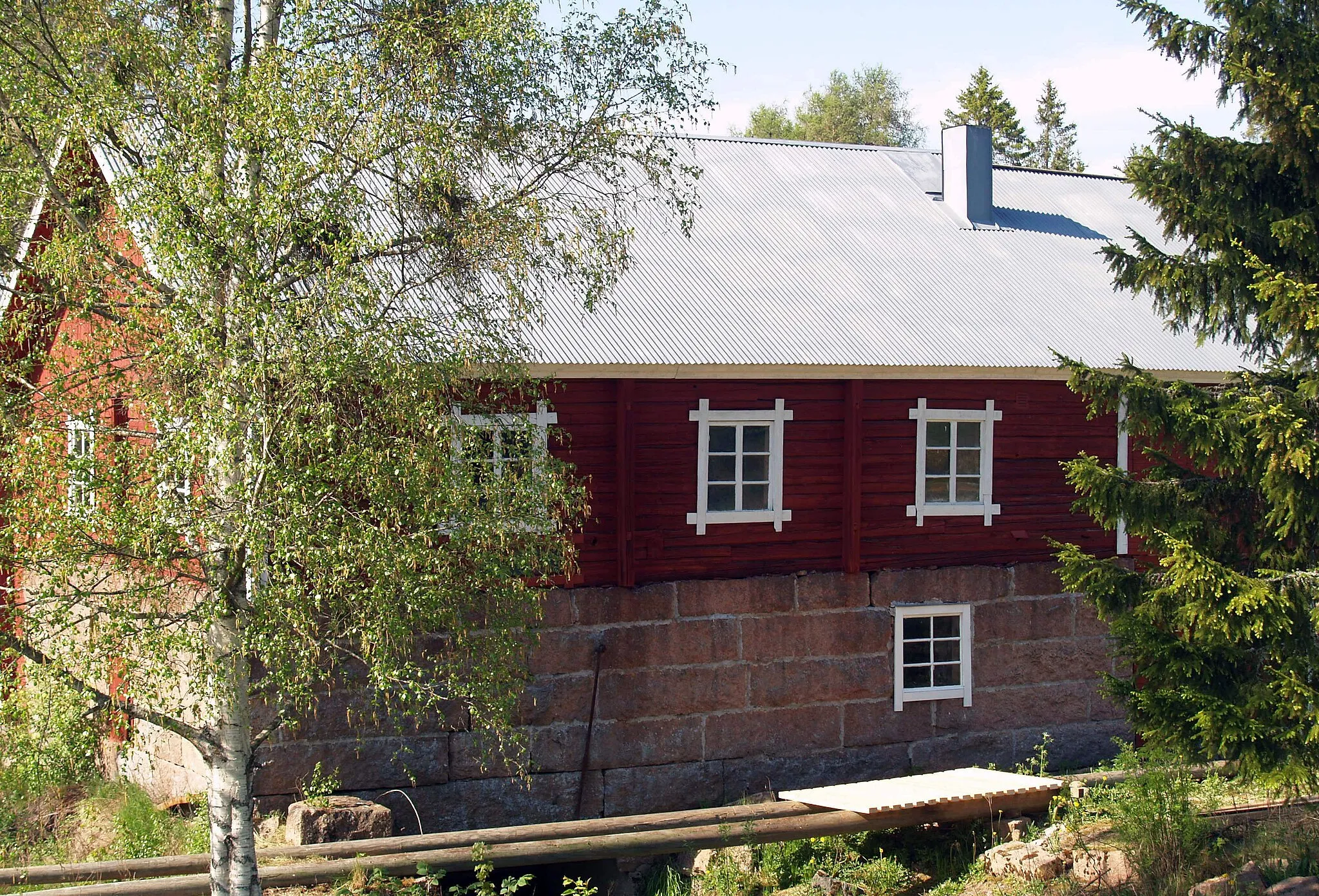 Photo showing: This is a rephotograph of a monument in Finland. Original photo is: Satakunta, Irjanne, Eurajoki, mylly