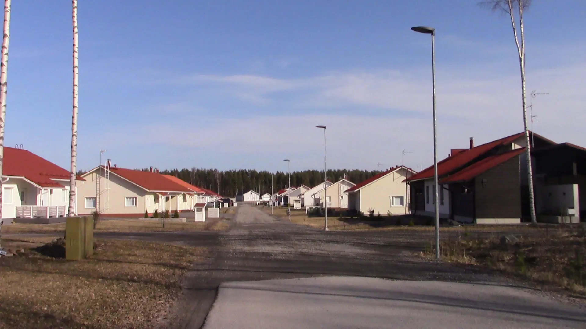 Photo showing: Newer area of Klasipruuki district at Kulotie road in Pori, Finland.