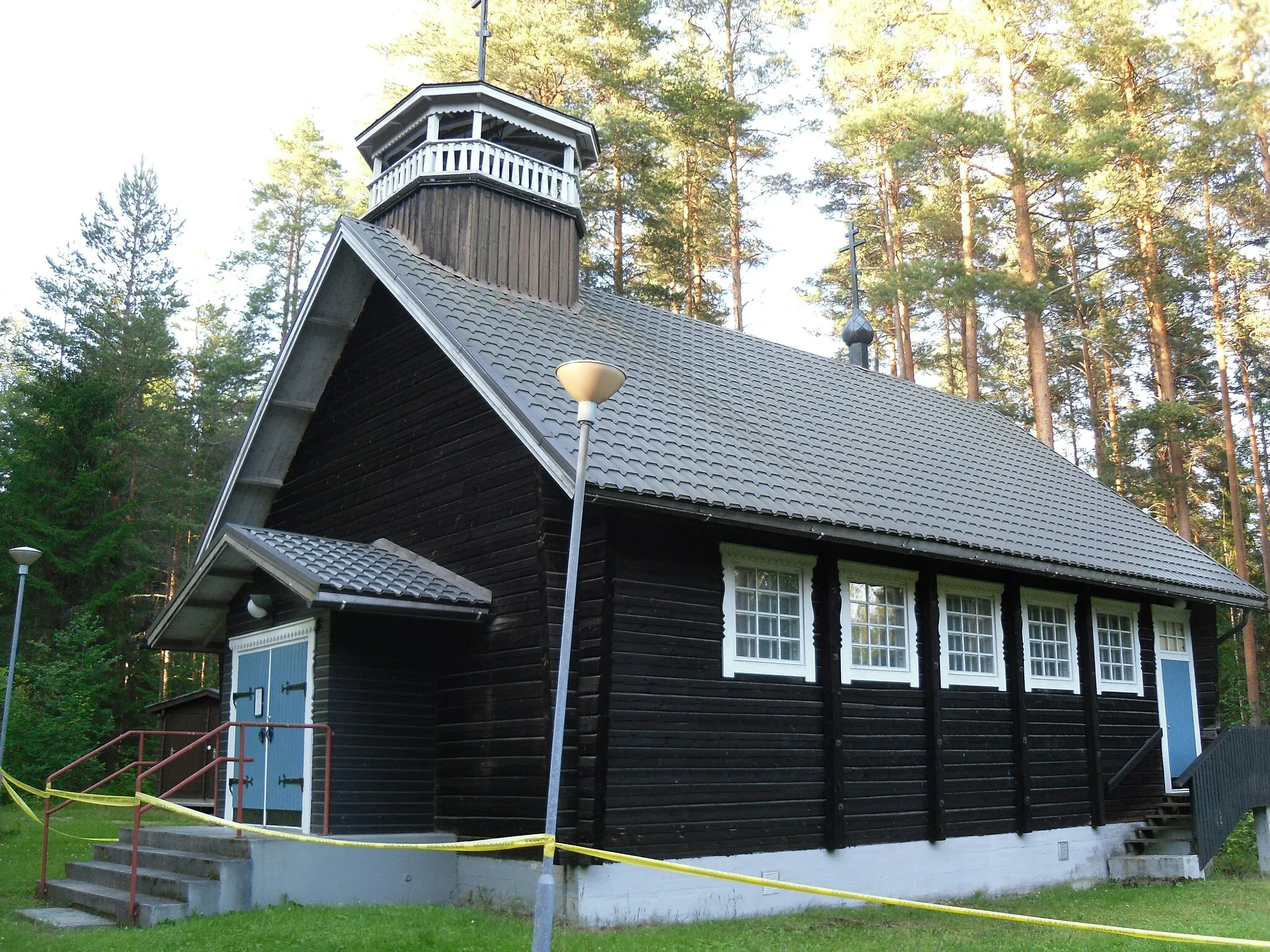 Photo showing: Kolho orthodox church in Mänttä-Vilppula, Finland