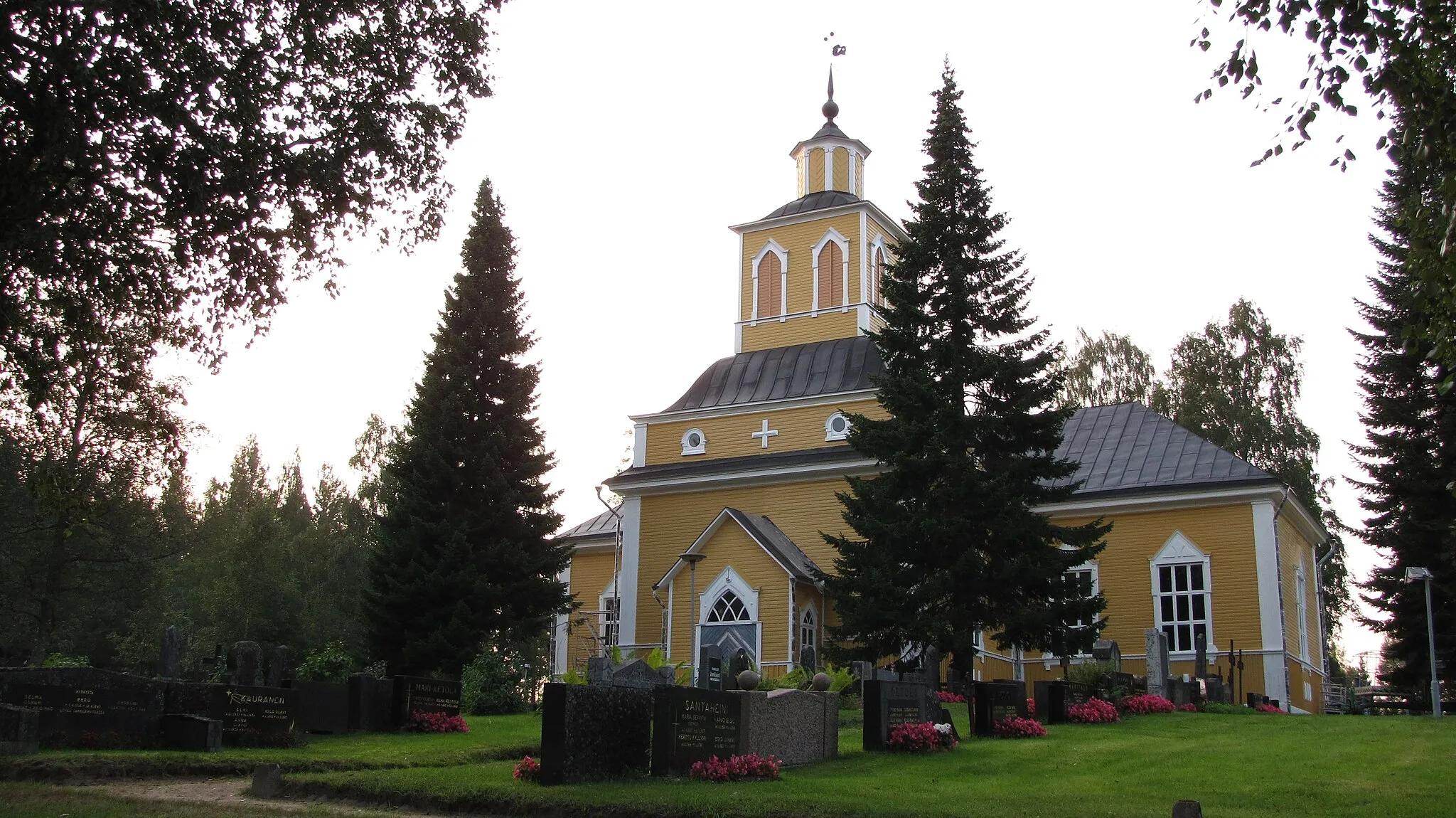 Photo showing: Karijoki church in Karijoki, Finland.