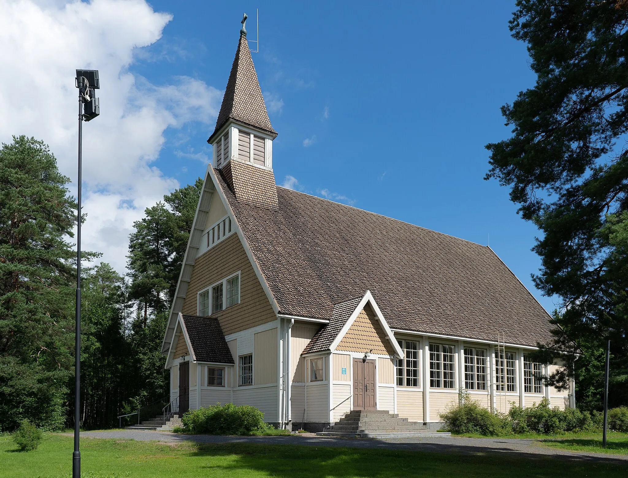 Photo showing: This is a photo of a monument in Finland identified by the ID 'Kihniö Church' (Q11871328)