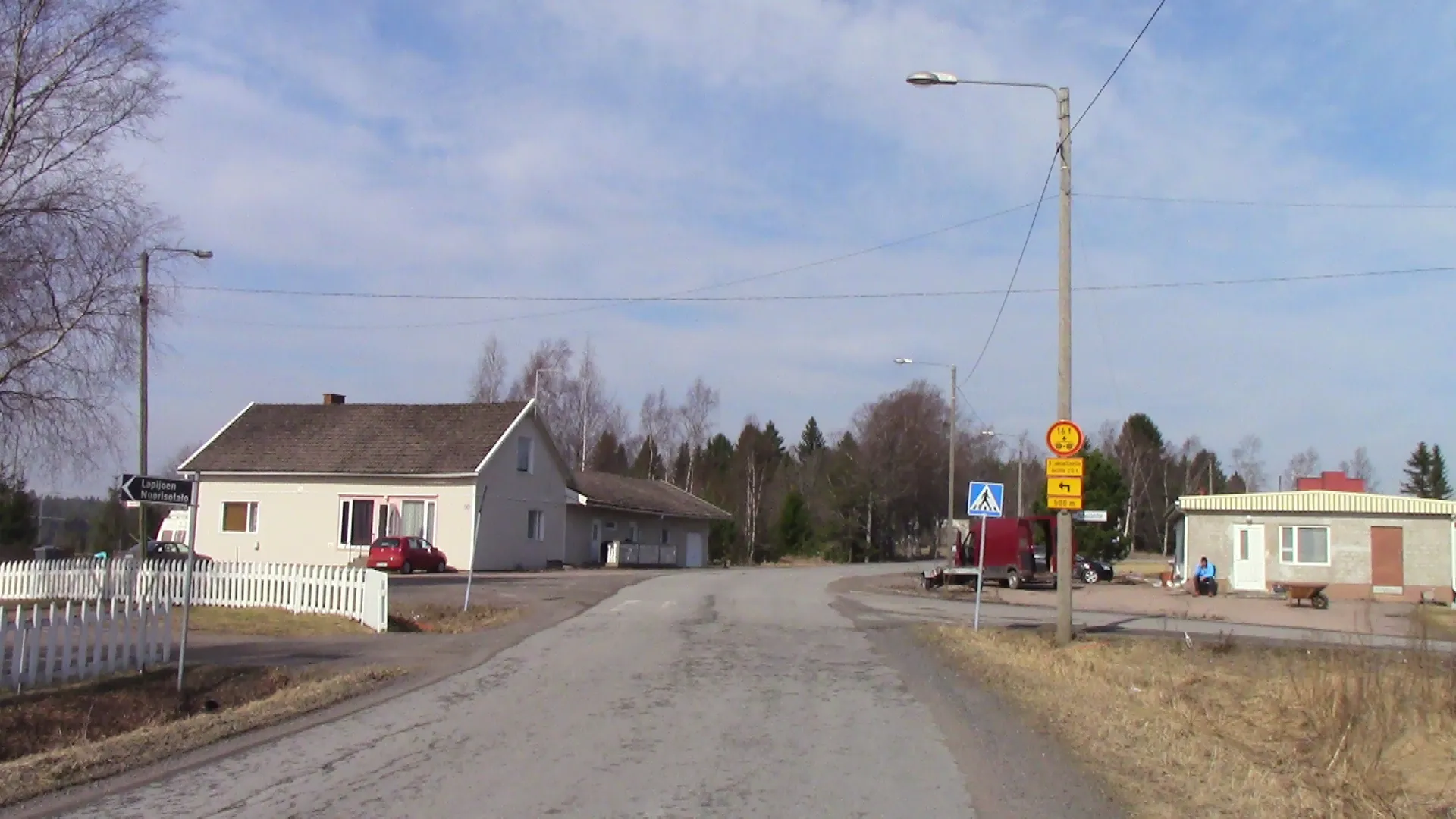 Photo showing: Taipaleentie road at Lapijoki village in Eurajoki, Finland.