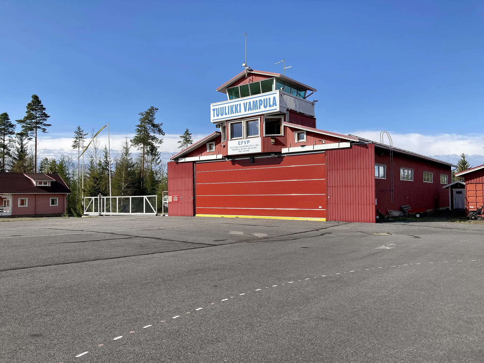 Photo showing: Vampula airfield, Finland.