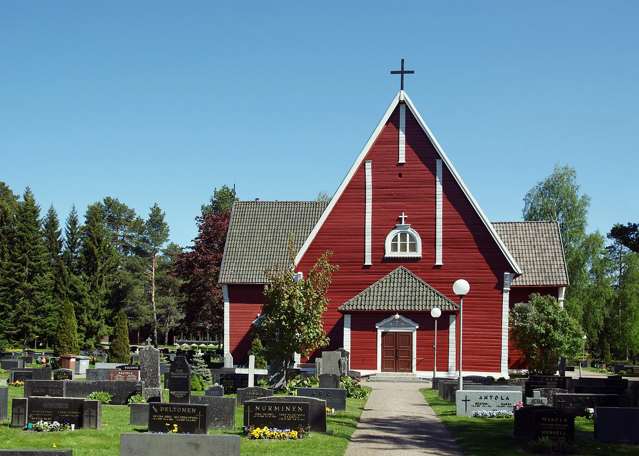 Photo showing: Lappi Church.