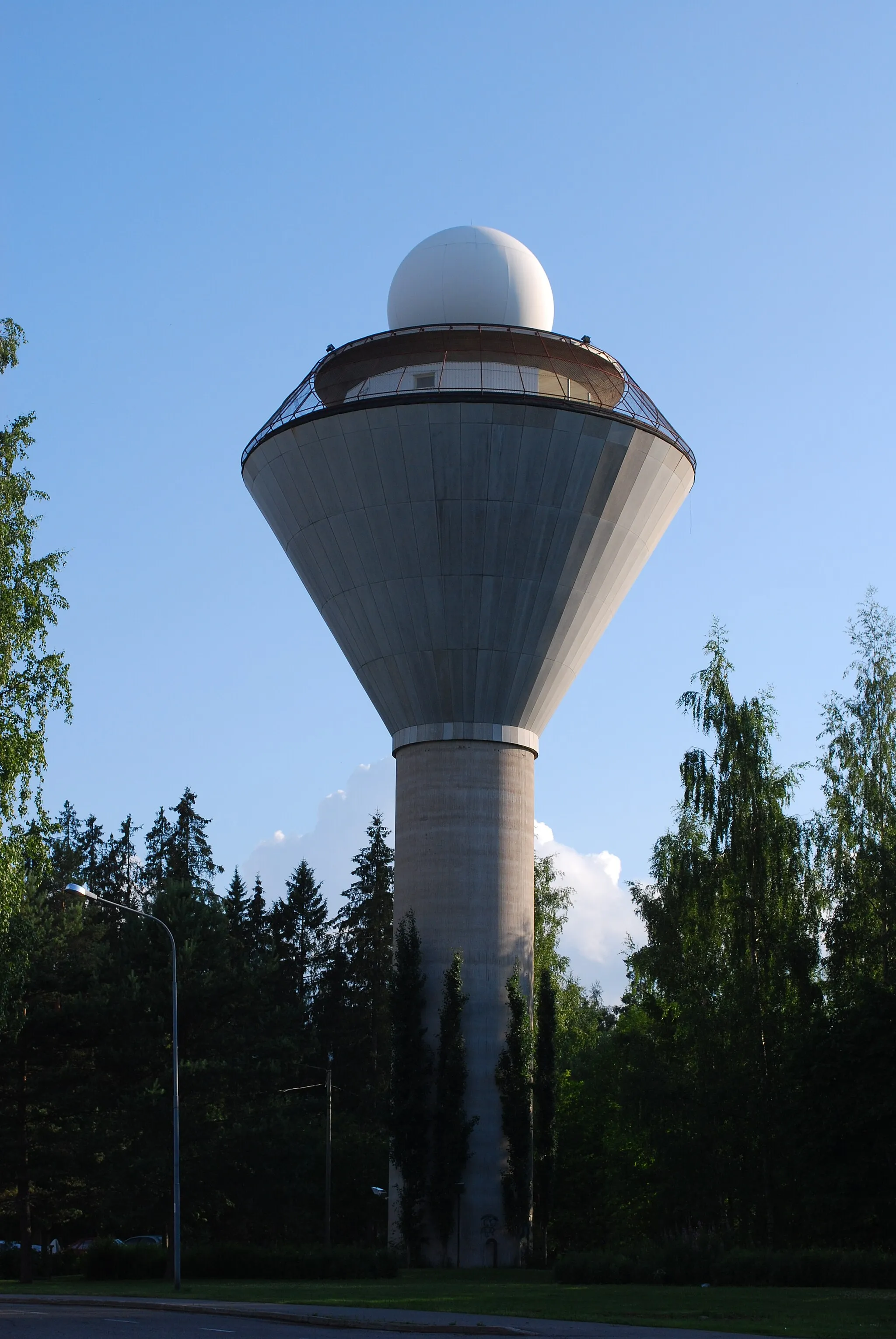 Photo showing: Water tower of Ikaalinen