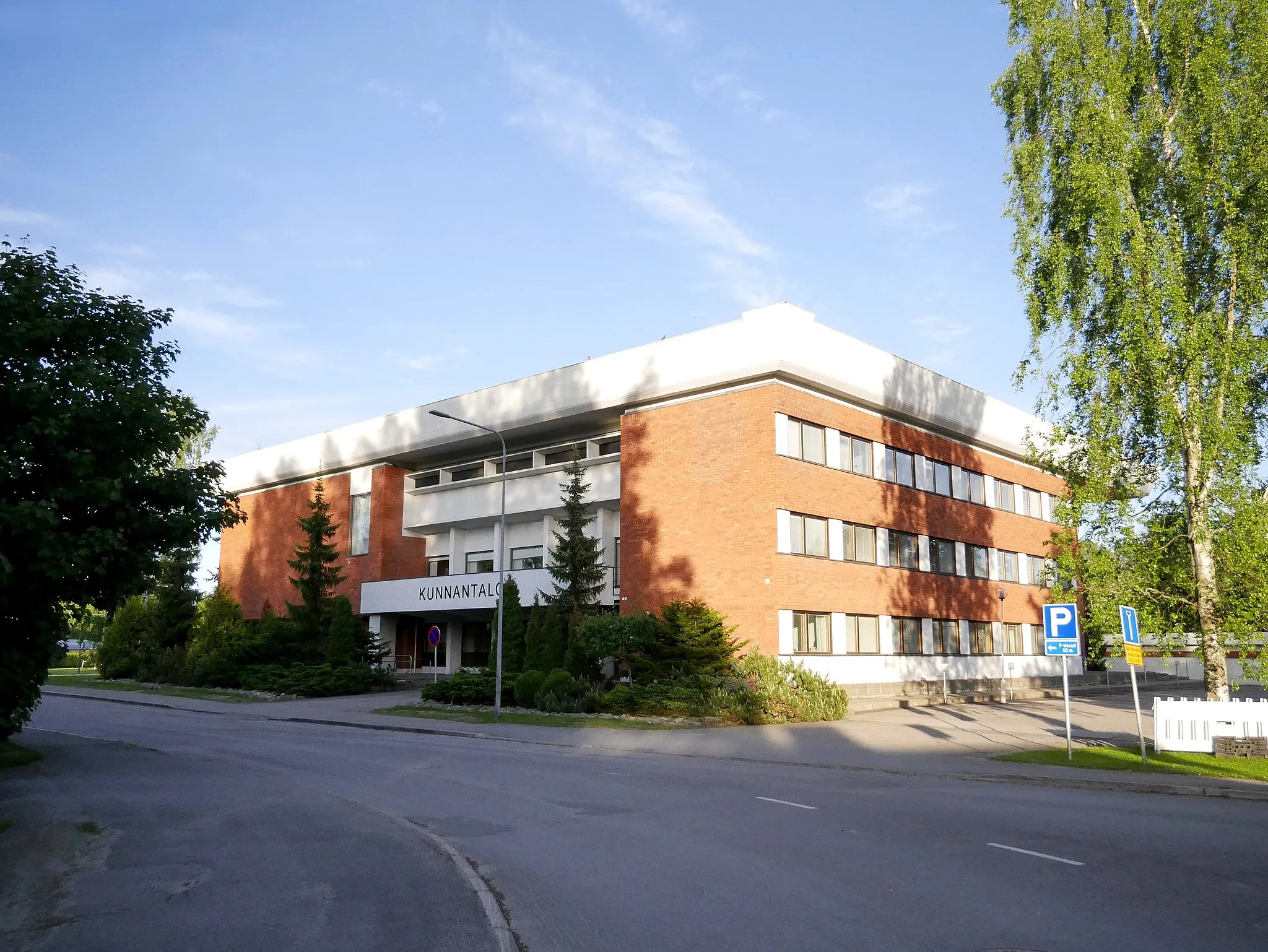 Photo showing: Ilmajoki town hall, Finland.