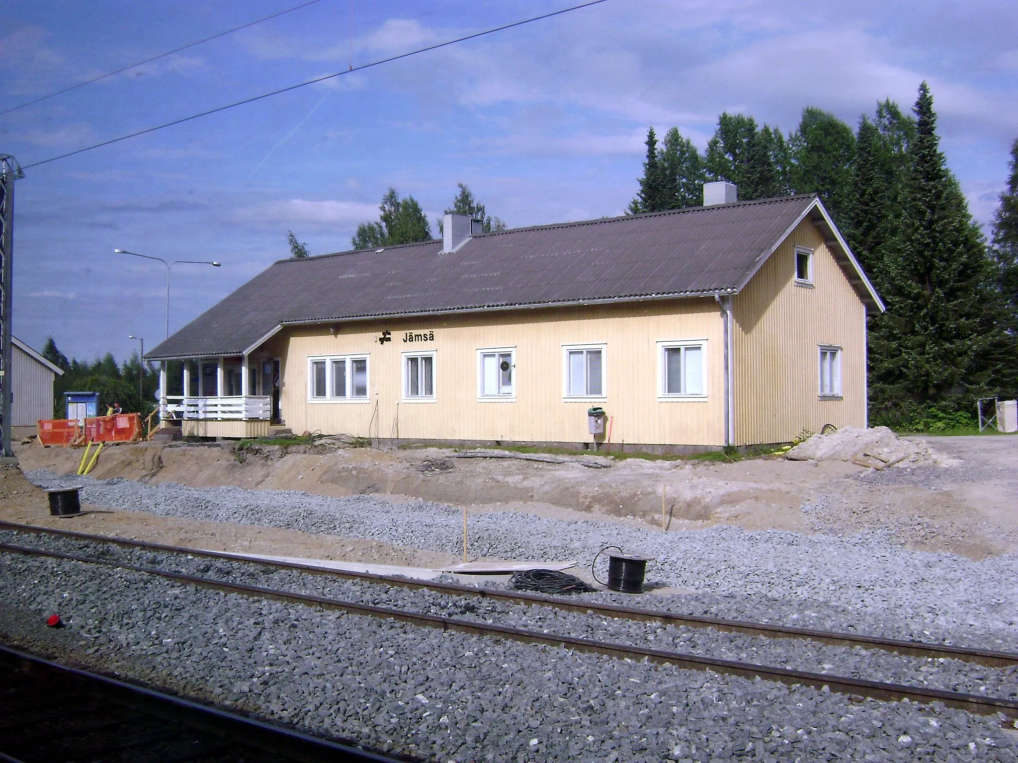 Photo showing: Jämsä railway station