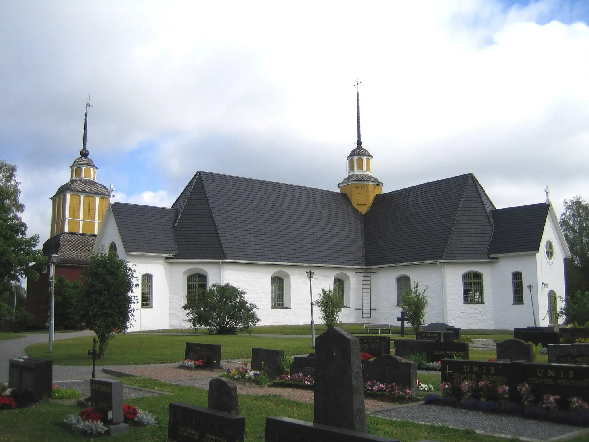 Photo showing: Närpes Church in Närpes, Finland