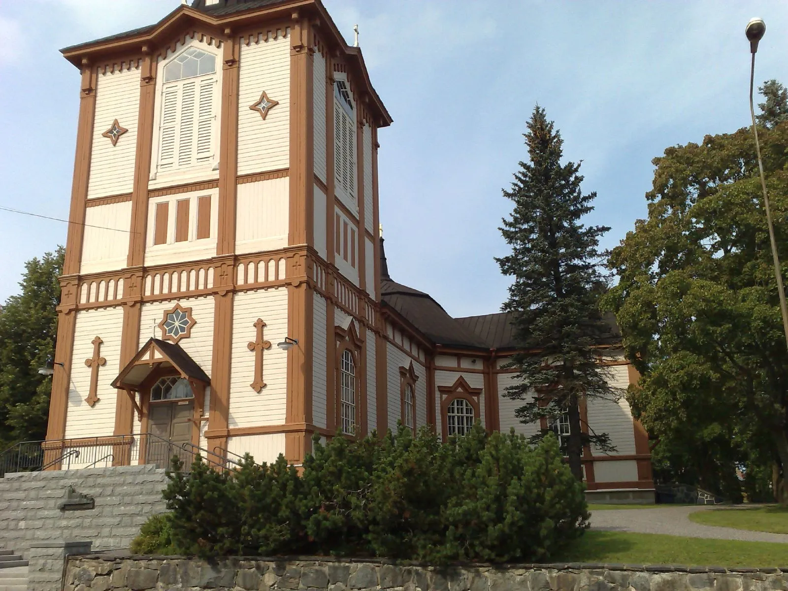 Photo showing: The old wooden Toijala church, Finland