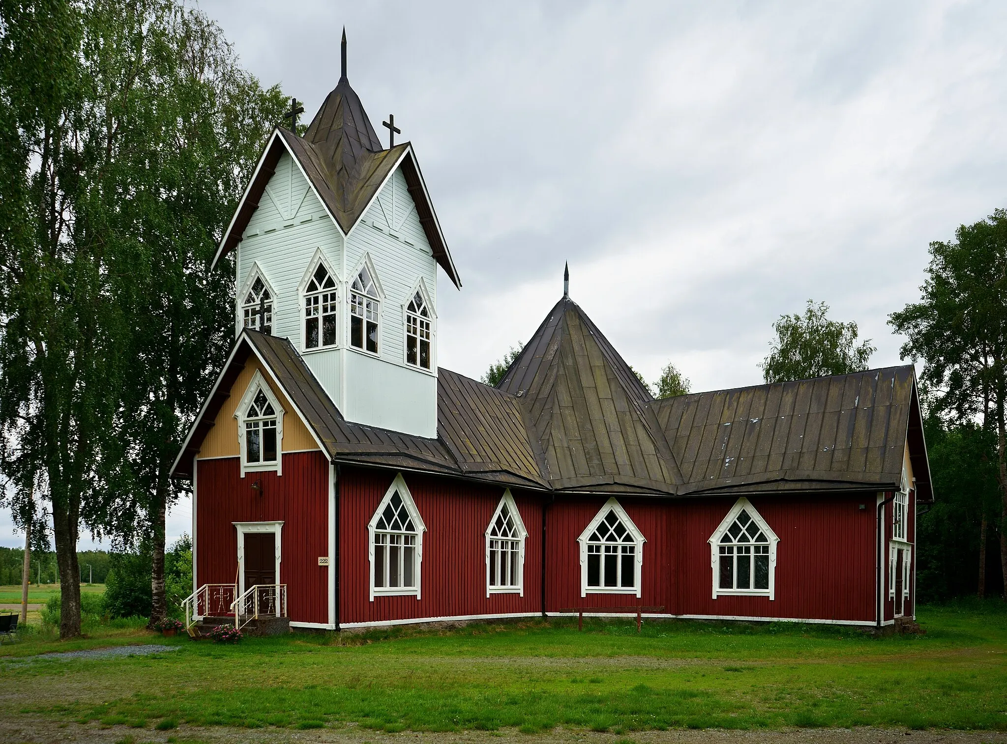 Photo showing: Rangsby Church, Finland.
