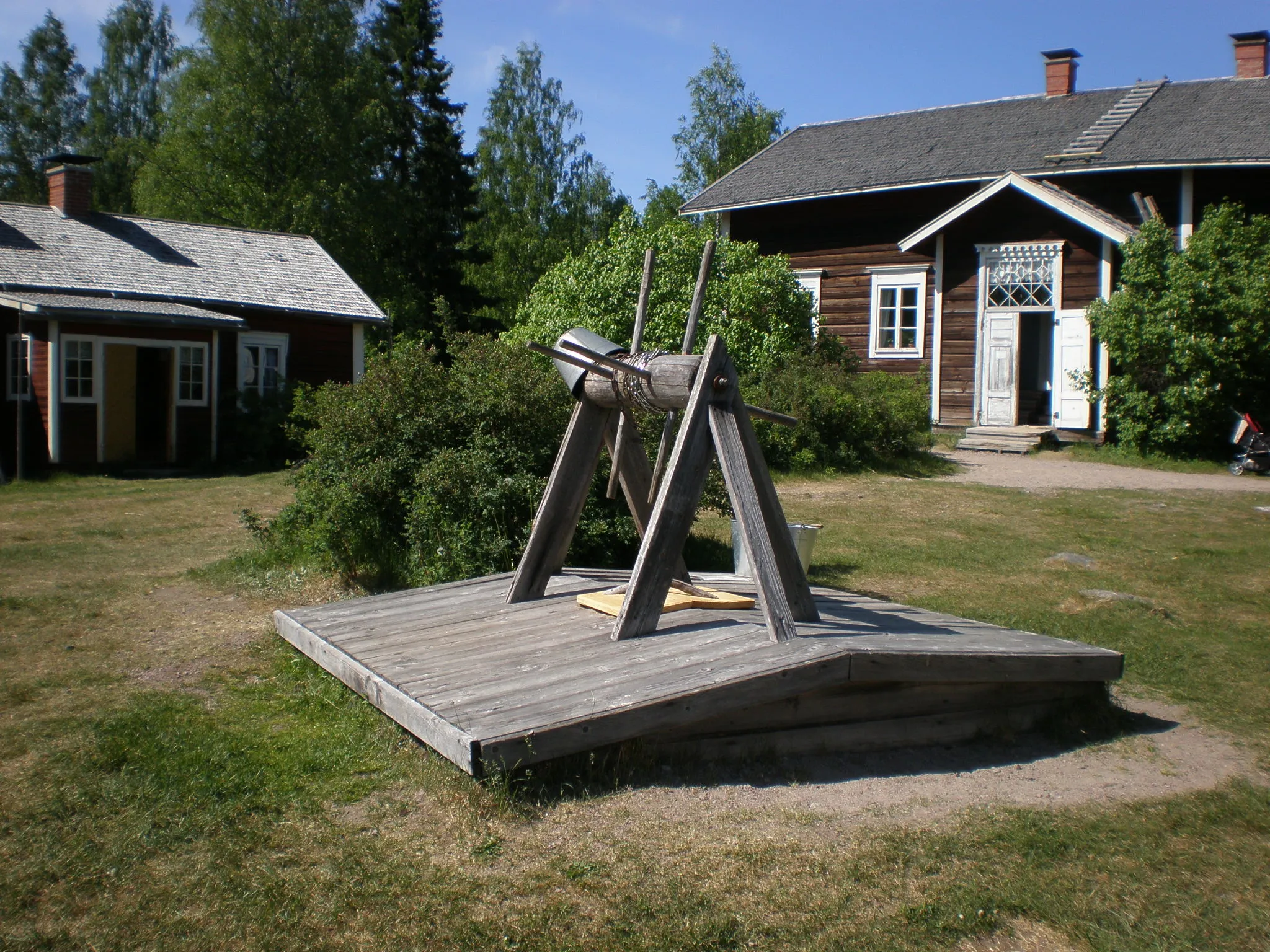 Photo showing: Kovero Crown Tenant Farm established 1859. It is part of Seitseminen National Park cultural heritage area.