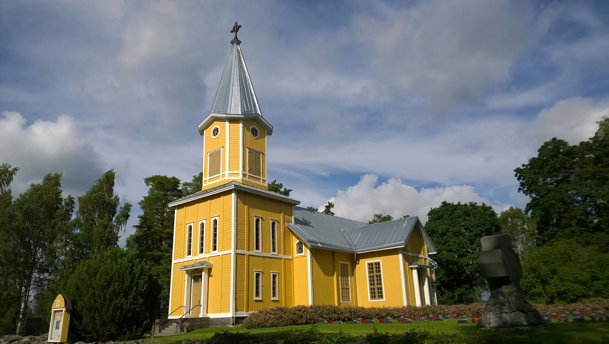 Photo showing: Kullaa Church in Ulvila, Finland