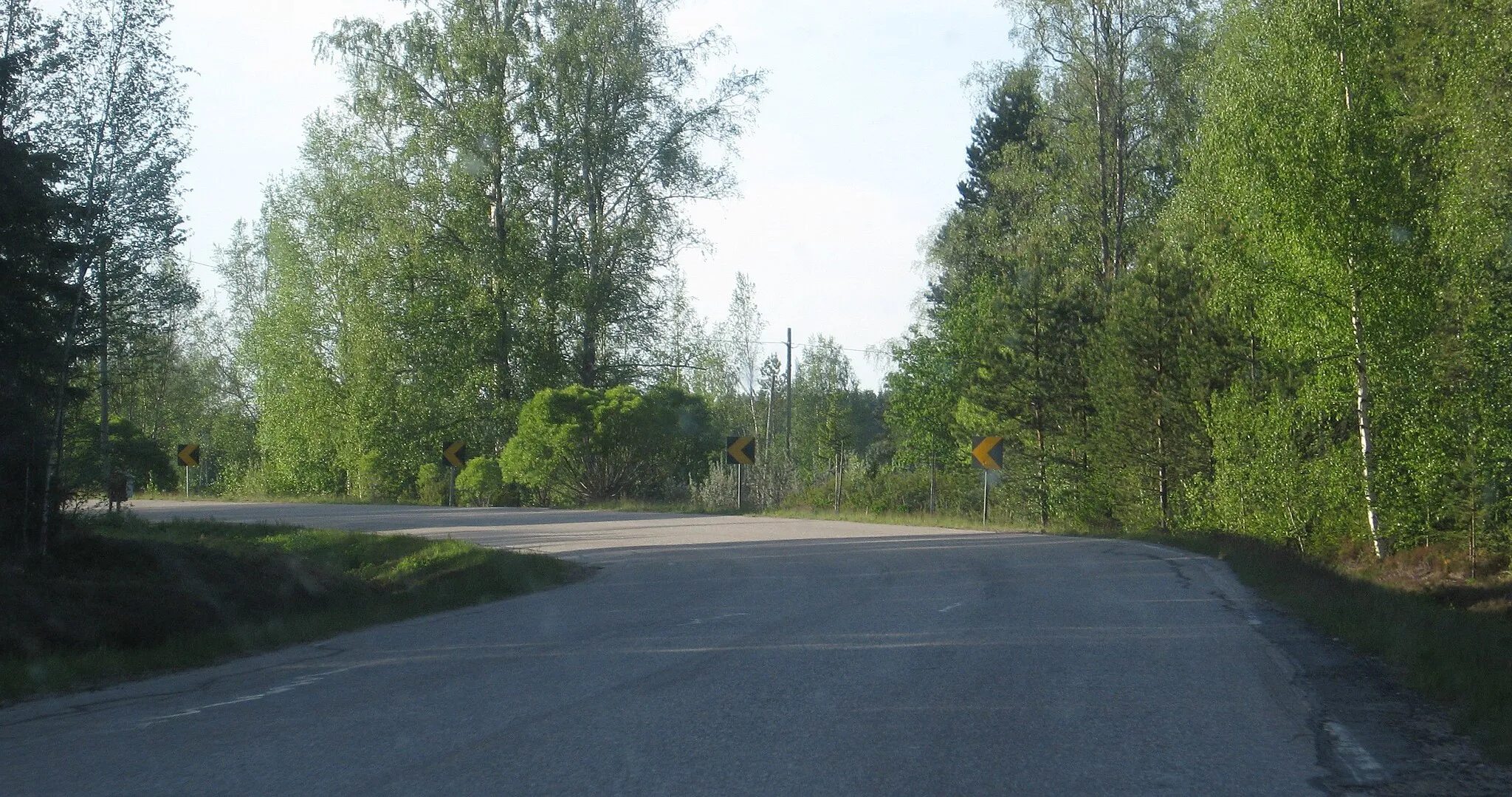 Photo showing: National road 44 in Hyyppä, Kauhajoki, Finland