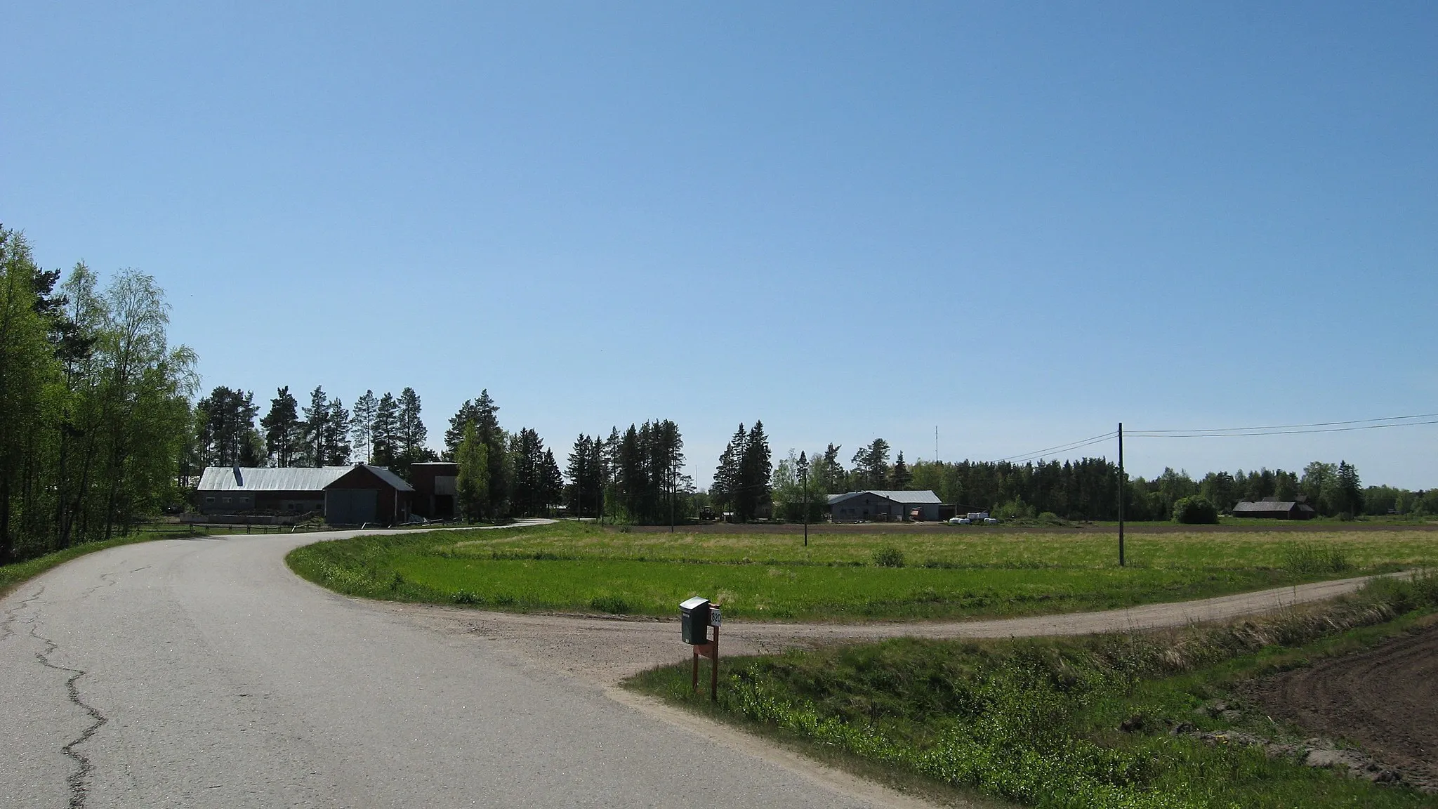 Photo showing: Village of Ikkeläjärvi in Kauhajoki, Finland.