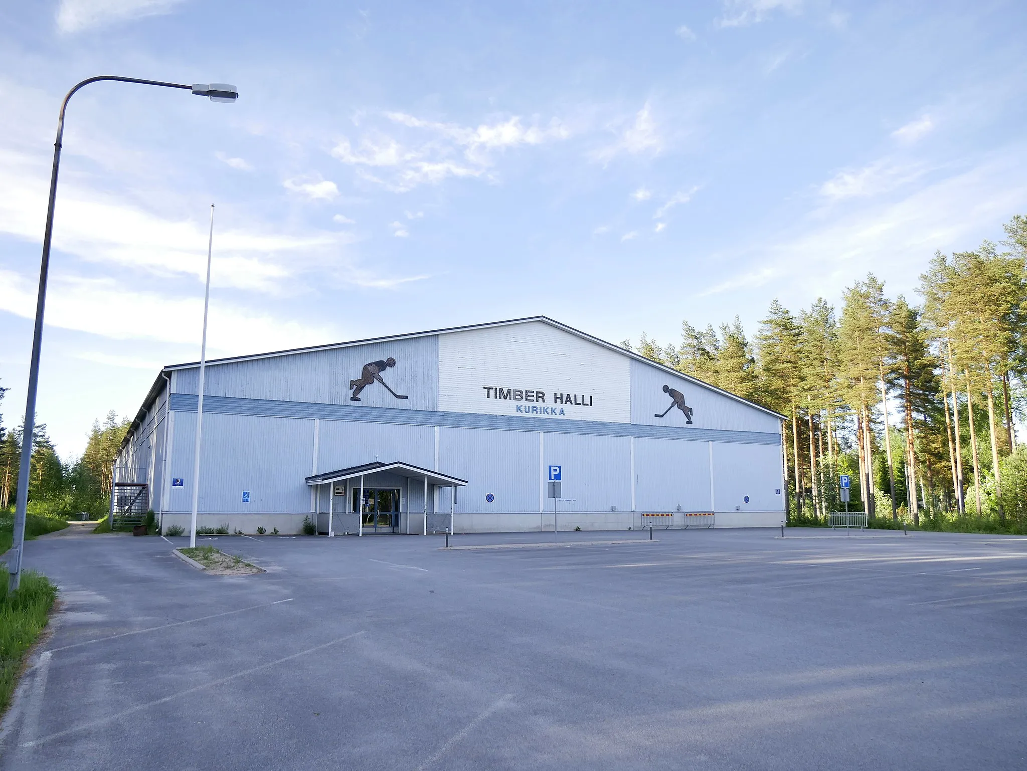 Photo showing: Timber Halli -jäähalli Kurikassa.