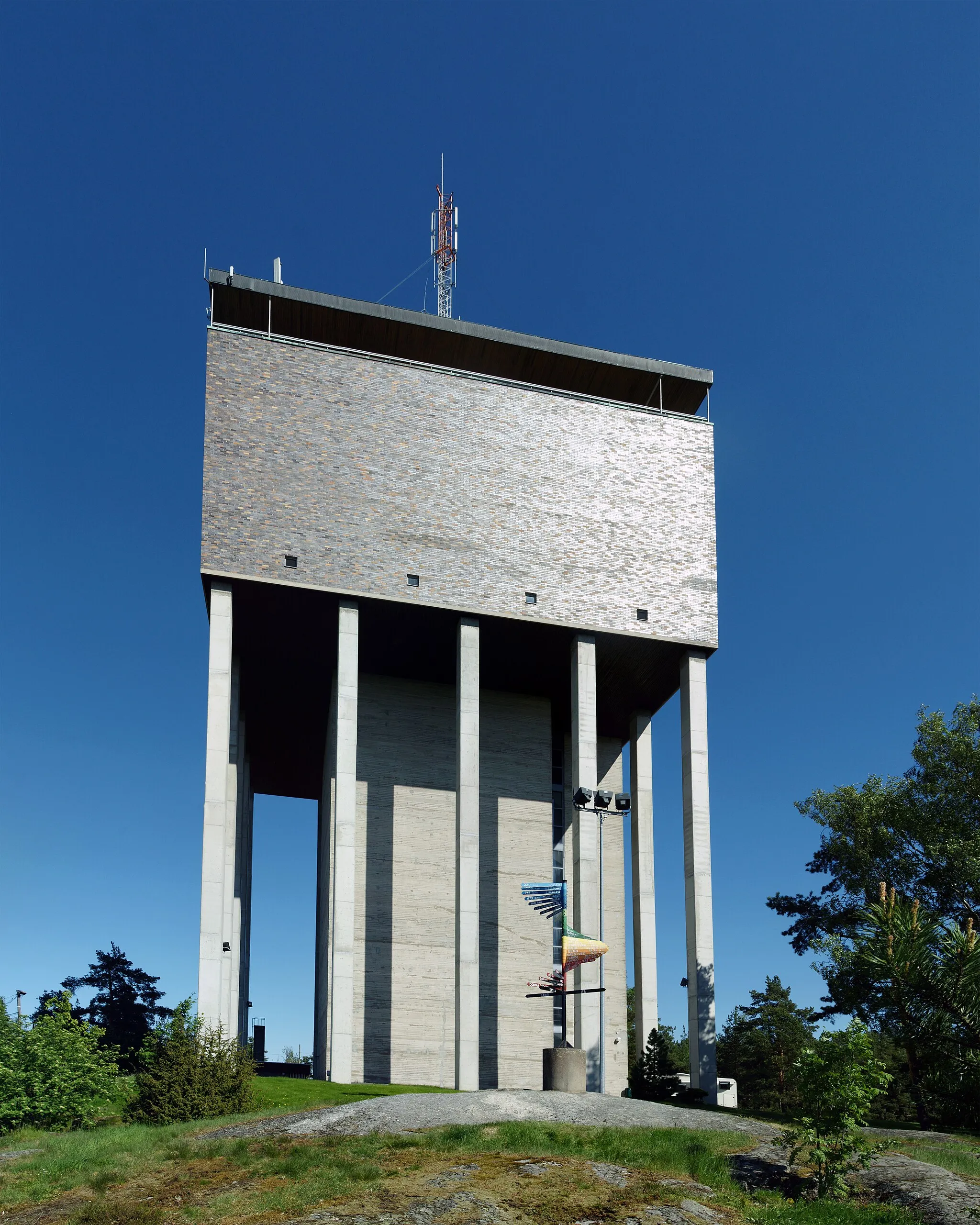 Photo showing: Rauma watertower.