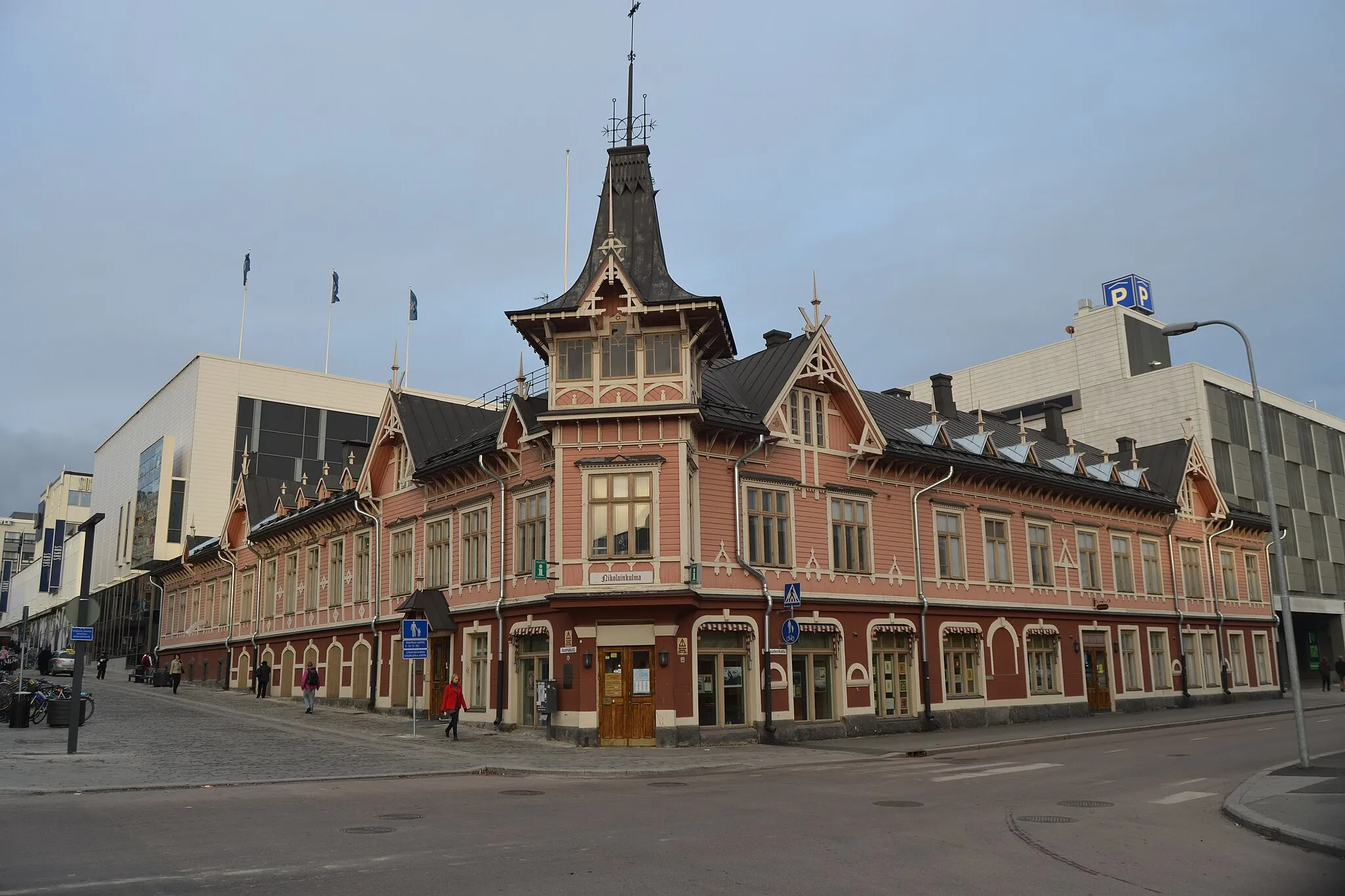 Photo showing: Nikolainkulma building in Jyväskylä, Finland