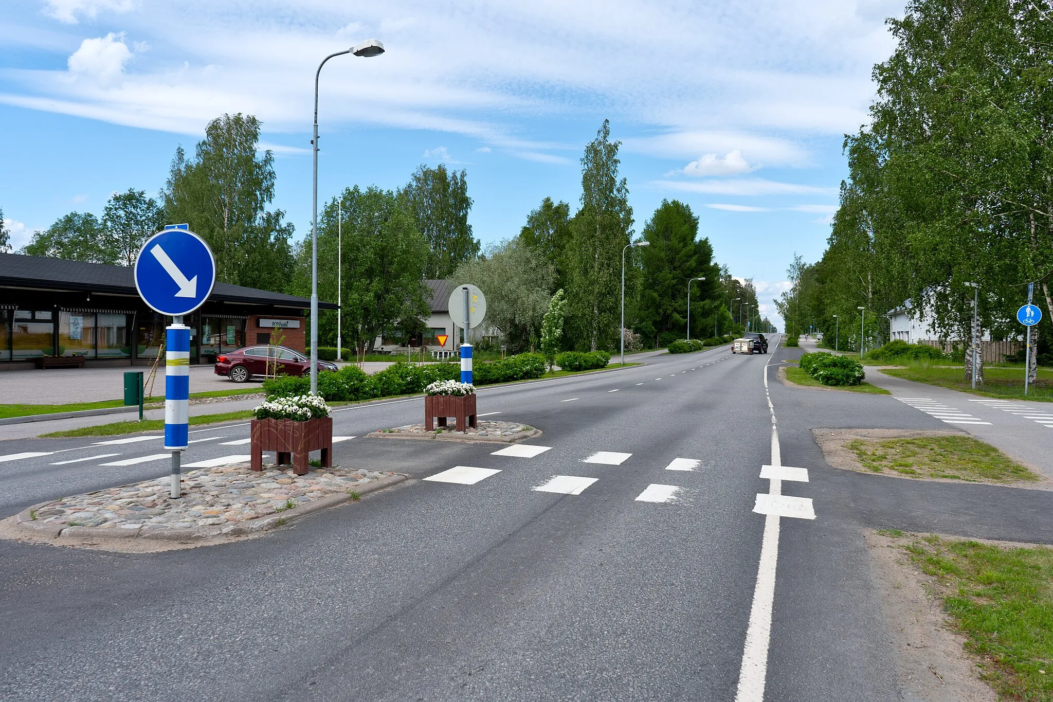 Photo showing: Leppäkyläntie road (the Regional road 648) in Kannonkoski, Finland