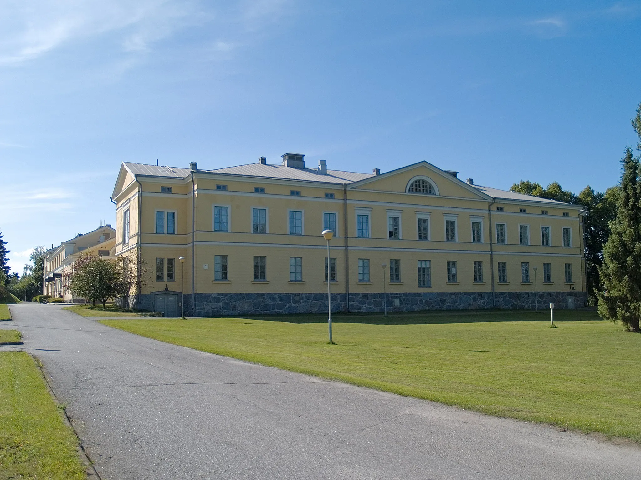 Photo showing: Ruins of Saint Mary Church in Old Vaasa, Finland.