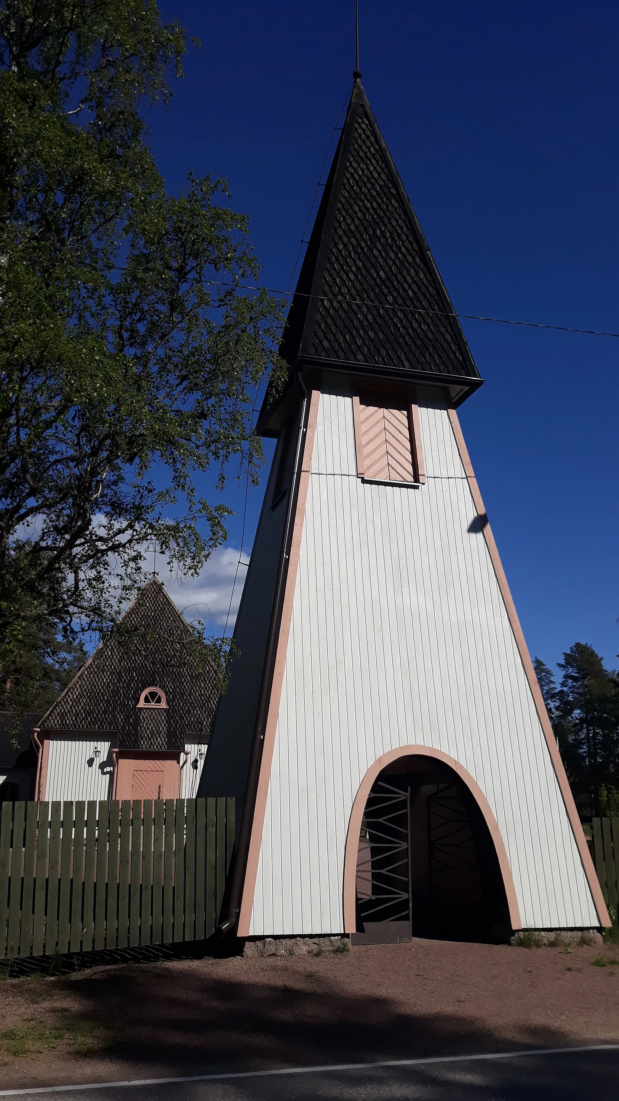 Photo showing: This is a photo of a monument in Finland identified by the ID 'Nummijärvi church' (Q18661015) - RKY: 5164