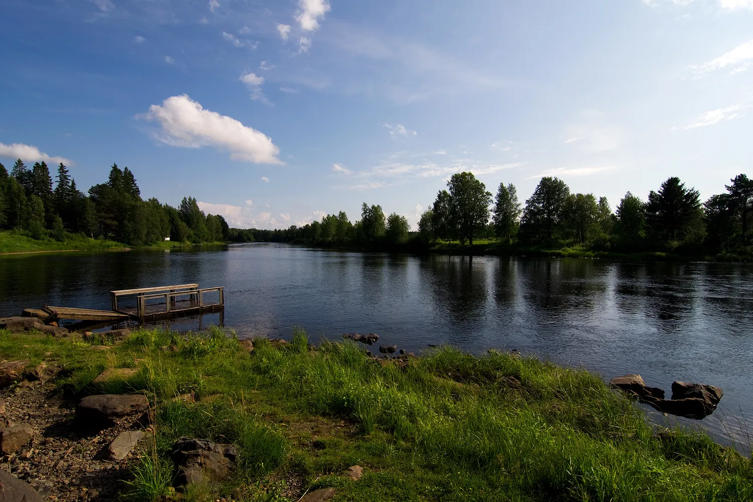 Photo showing: Kiiminki river