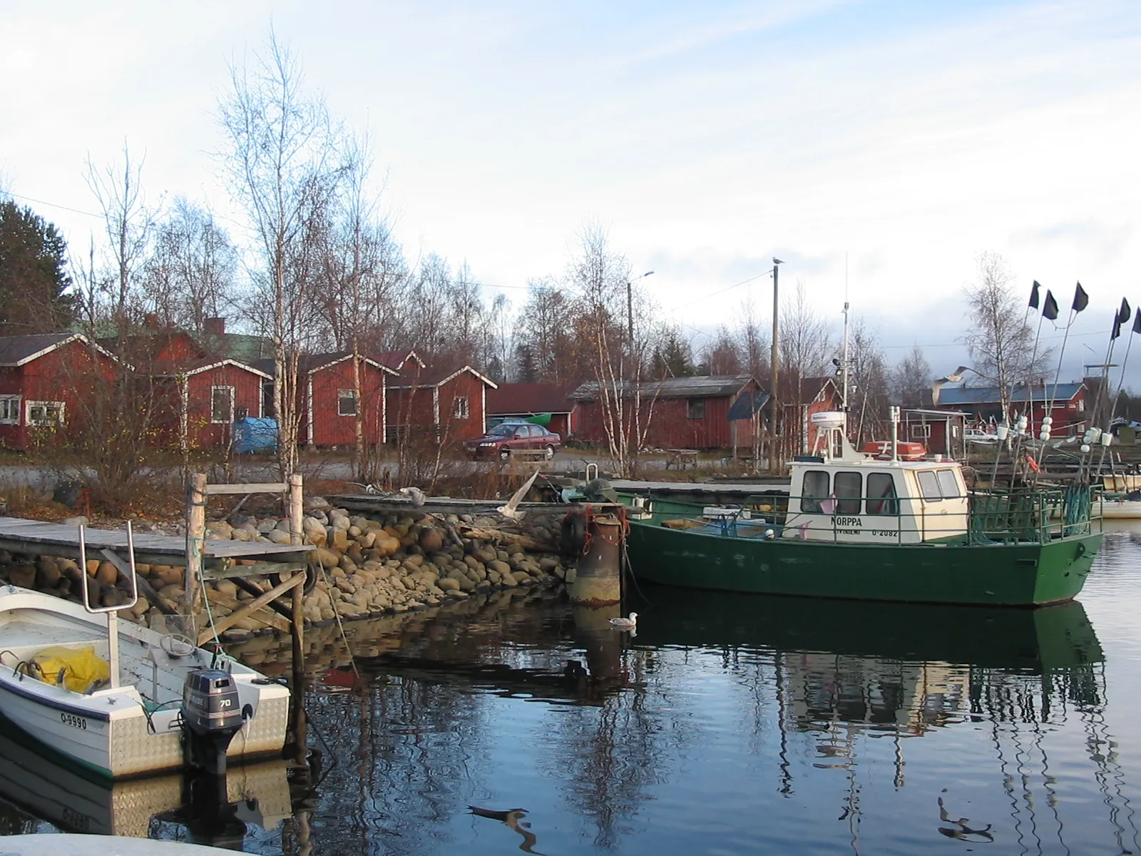 Photo showing: The Fishing Village of Kiviniemi, Haukipudas, Finland.