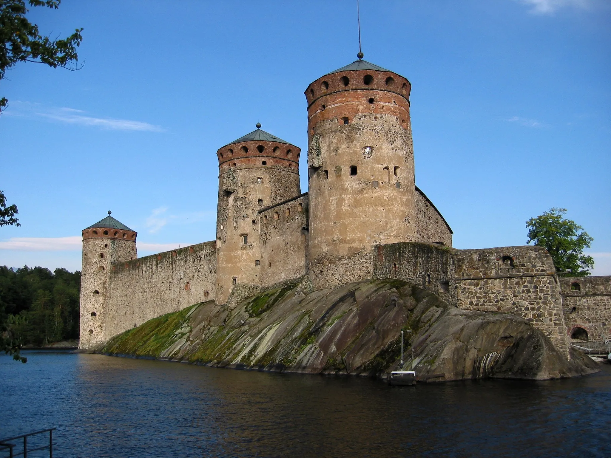 Photo showing: Olavinlinna in Savonlinna, Finland