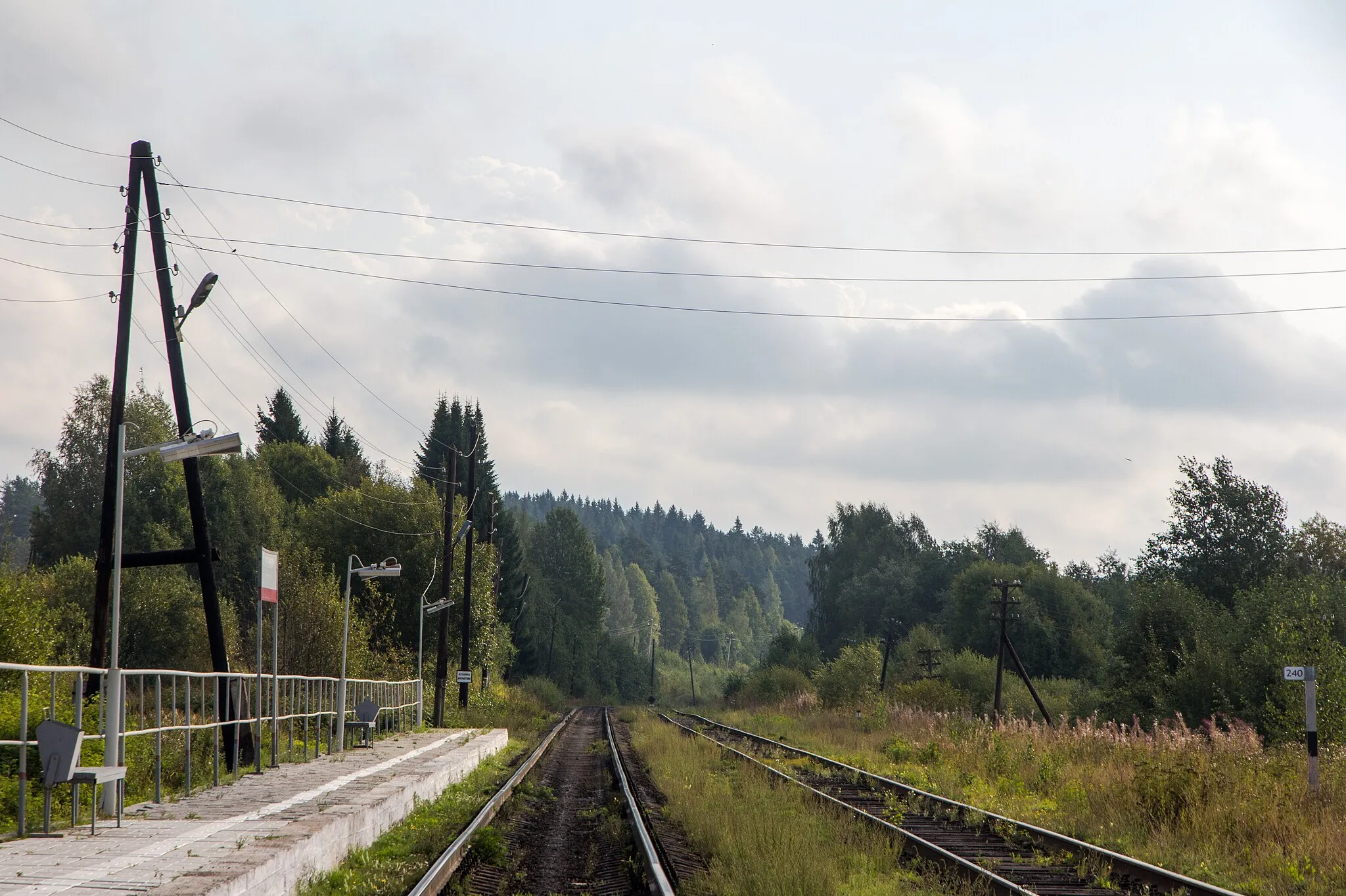 Photo showing: Railway station in Kuokkaniemi