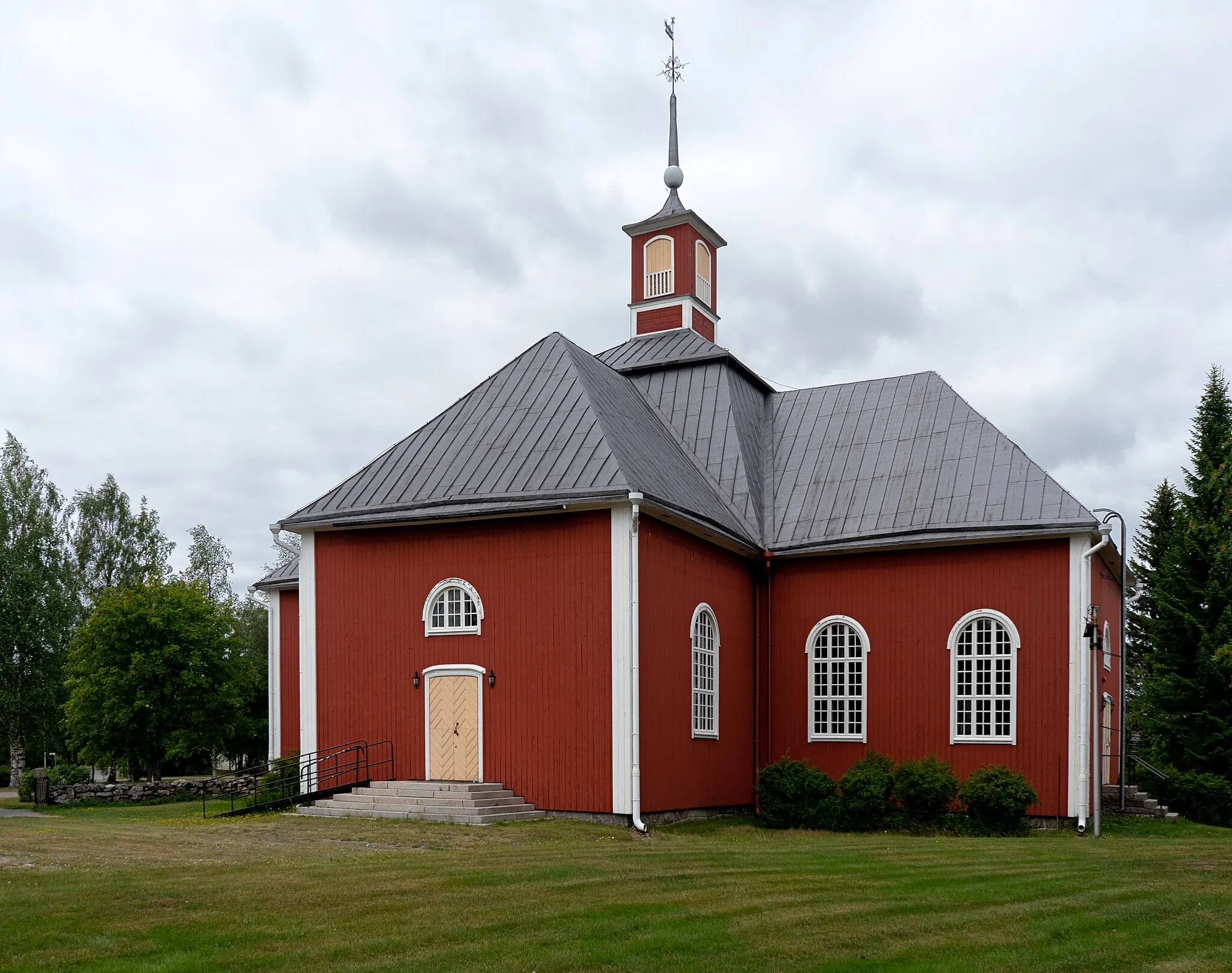 Photo showing: This is a photo of a monument in Finland identified by the ID 'Vihanti Church' (Q11901233)