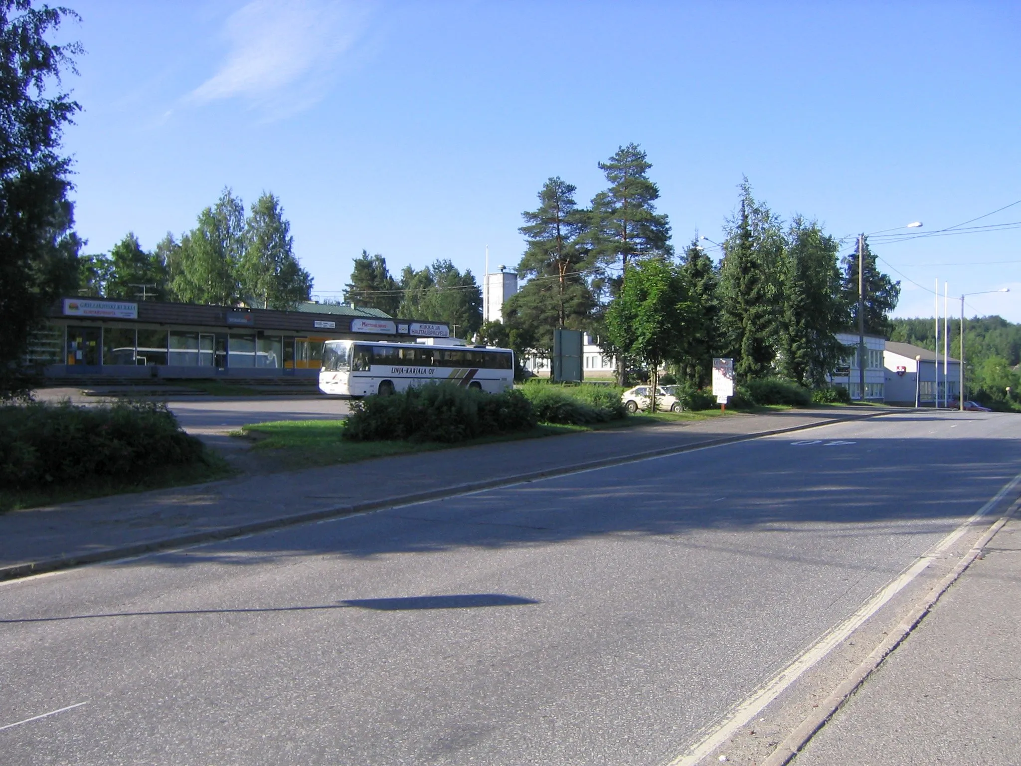 Photo showing: Regional road 484 in Hammaslahti, Joensuu, Finland