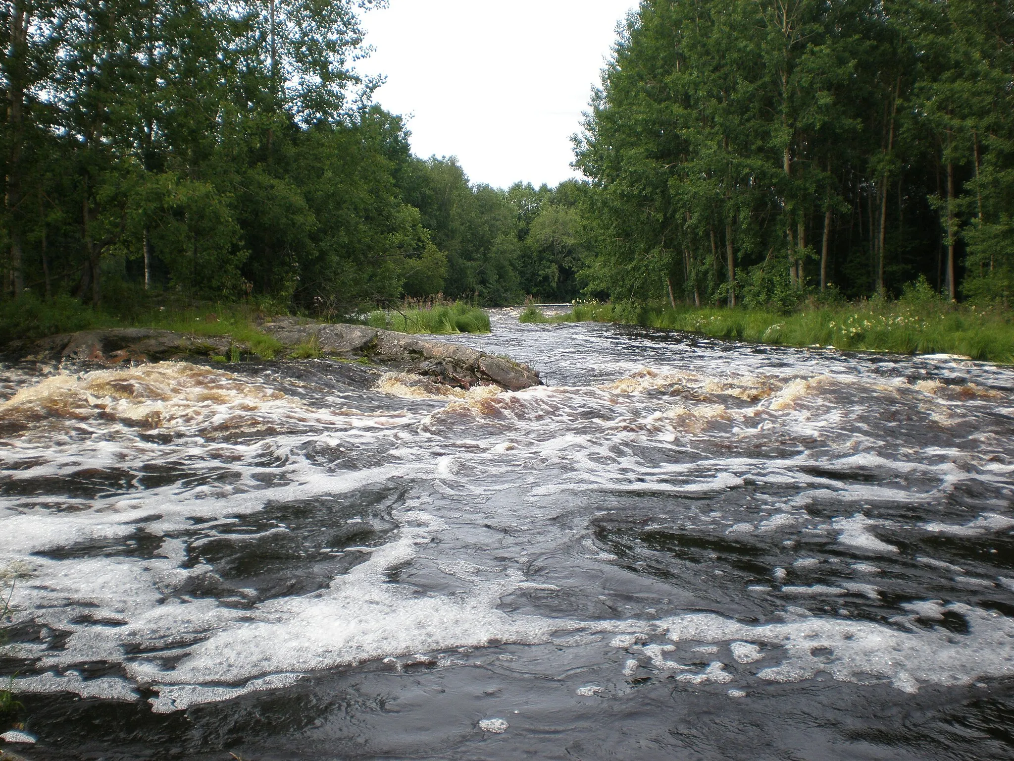 Photo showing: Rapids at River Perhonjoki, Veteli