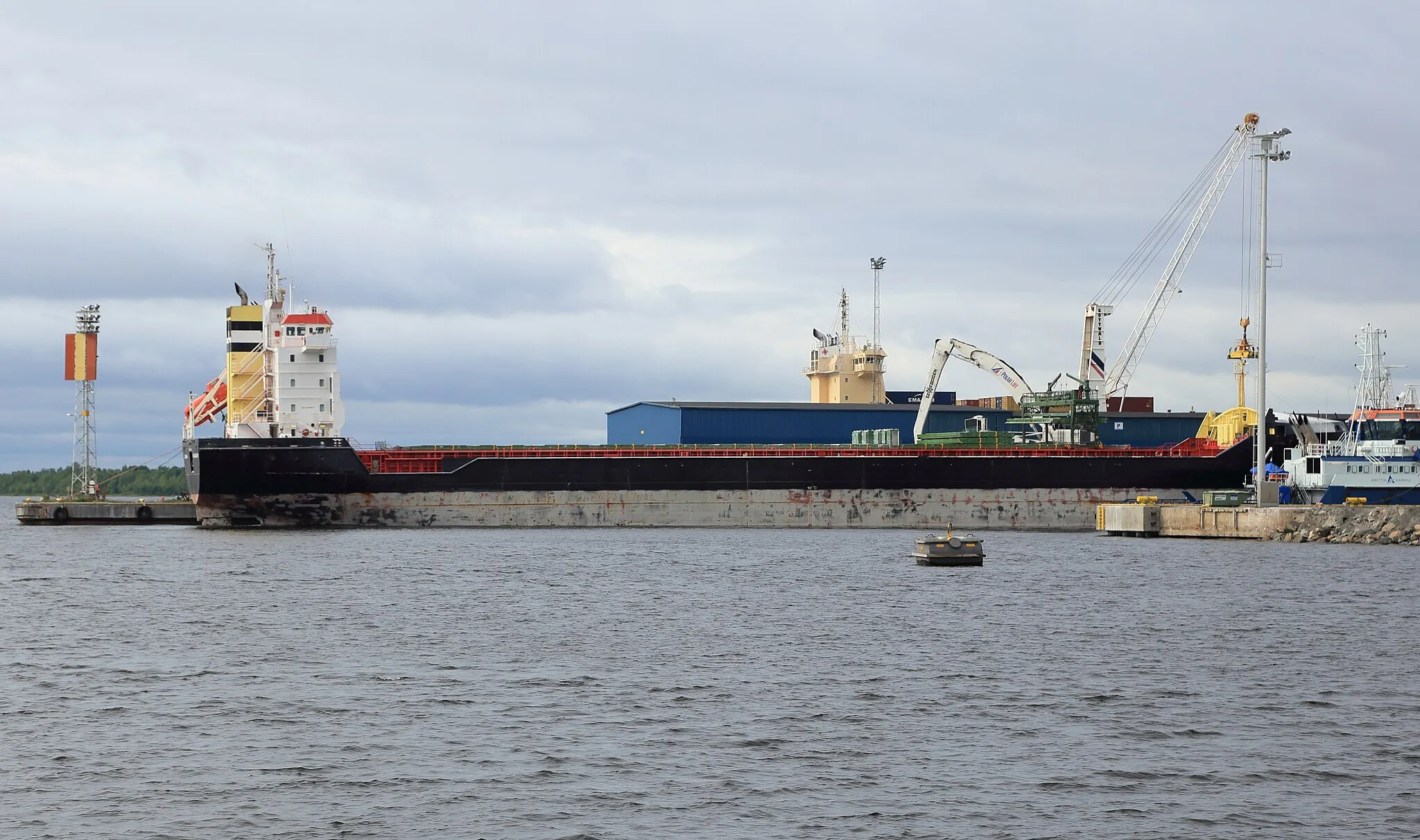 Photo showing: Cargo ship Lucina at berth in the Port of Kemi.