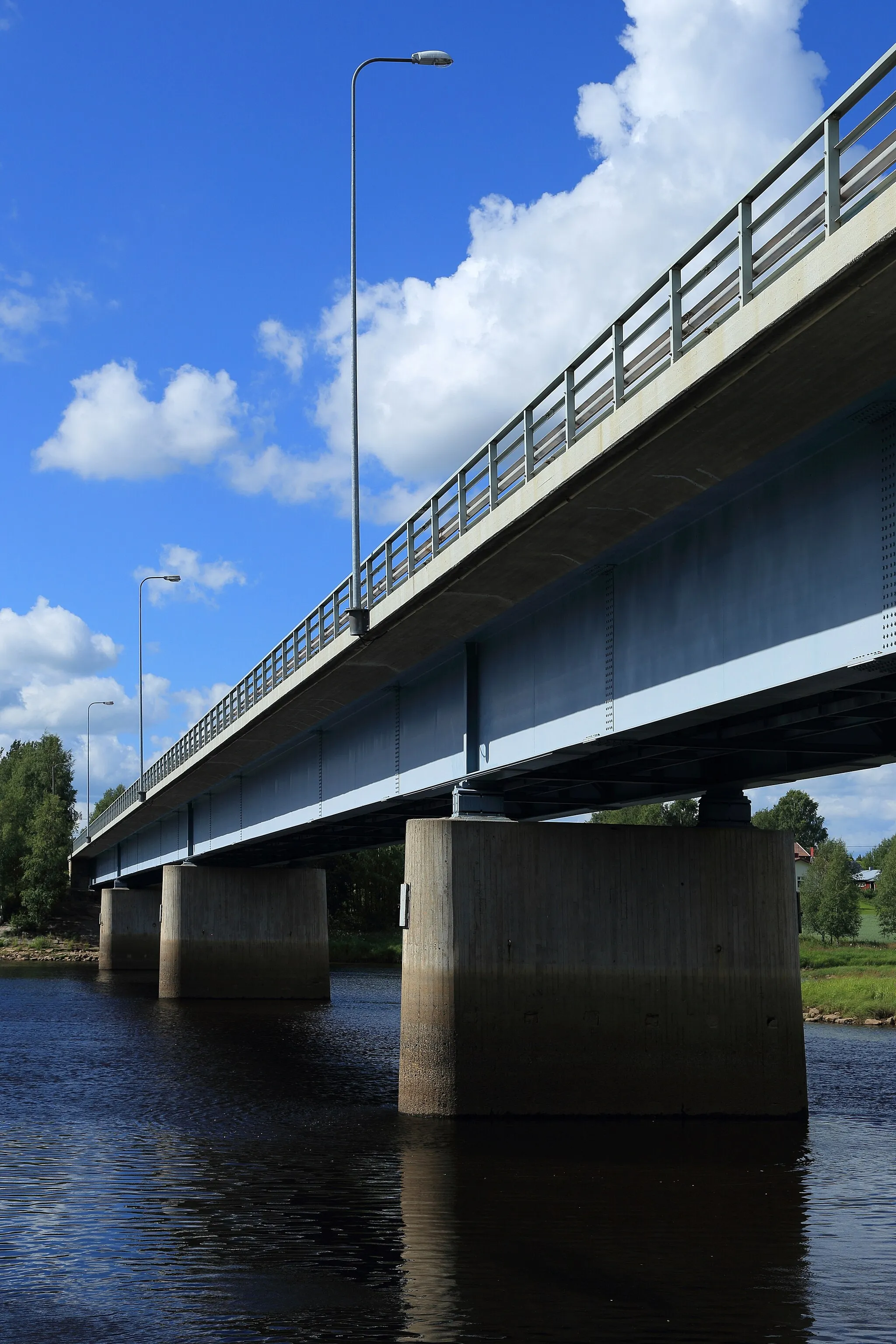 Photo showing: The Laukka Bridge in Muhos, Finland.