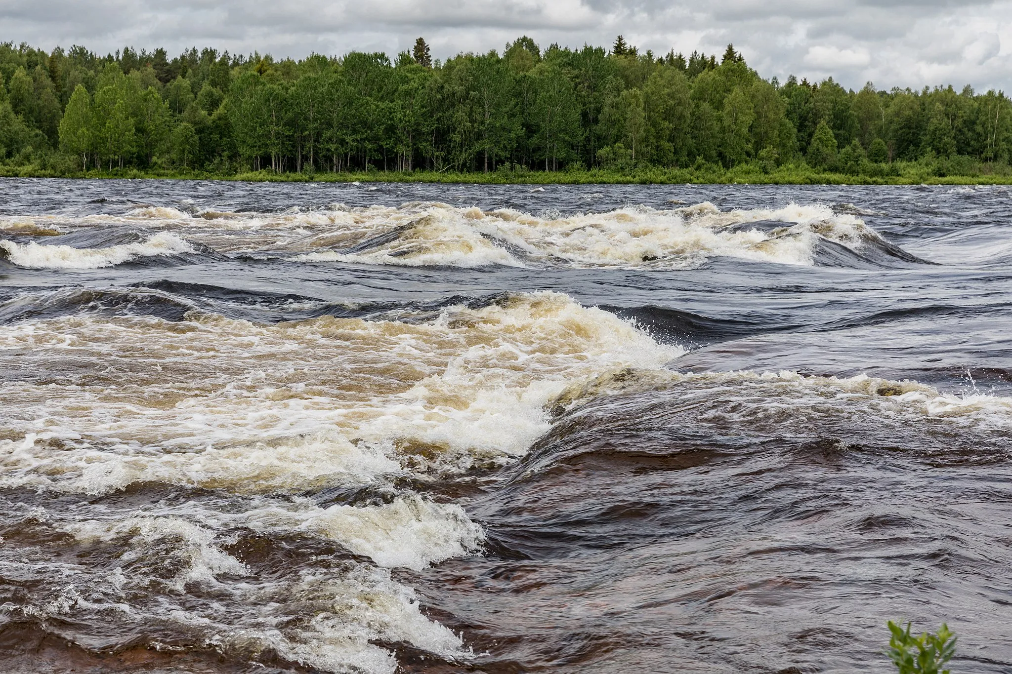 Photo showing: Kattilakoski, Tornionjoki, Pello