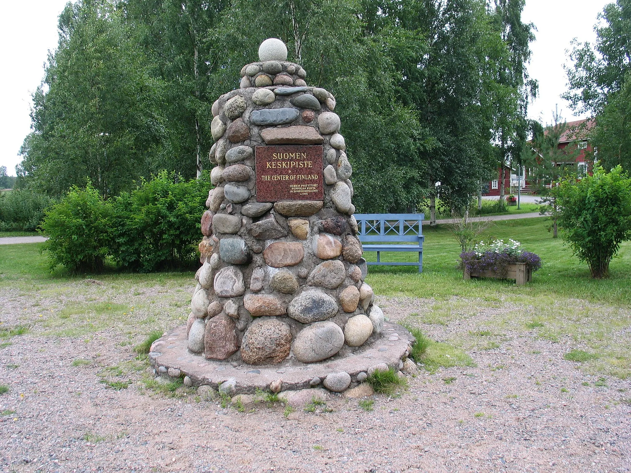 Photo showing: Centerpoint of Finland