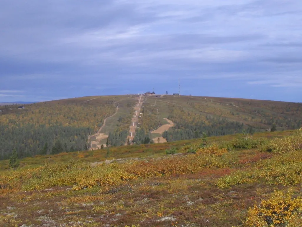 Photo showing: Kaunispää fell in Inari, Finland