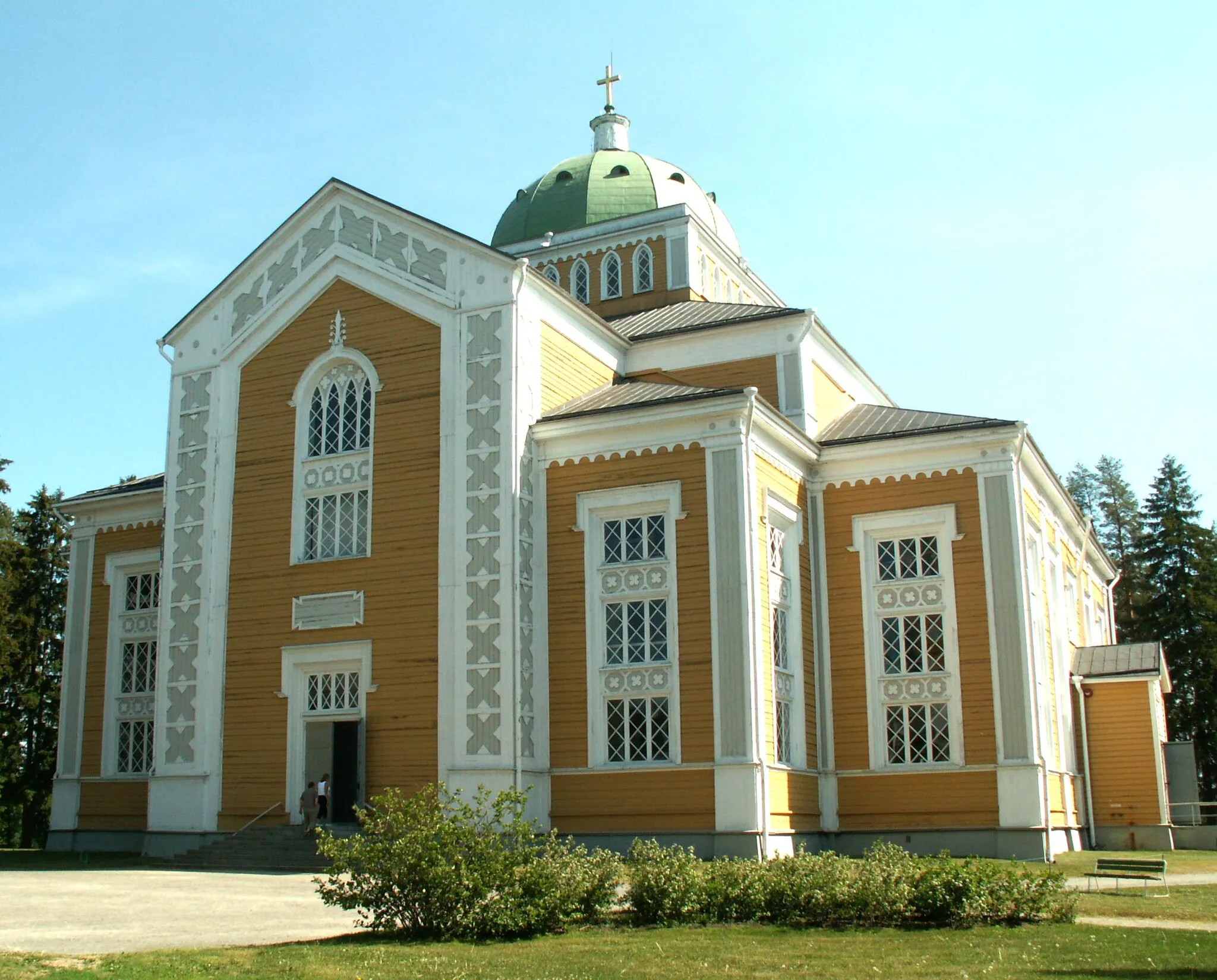 Photo showing: Church of Kerimäki, Finland, the worlds largest wooden church