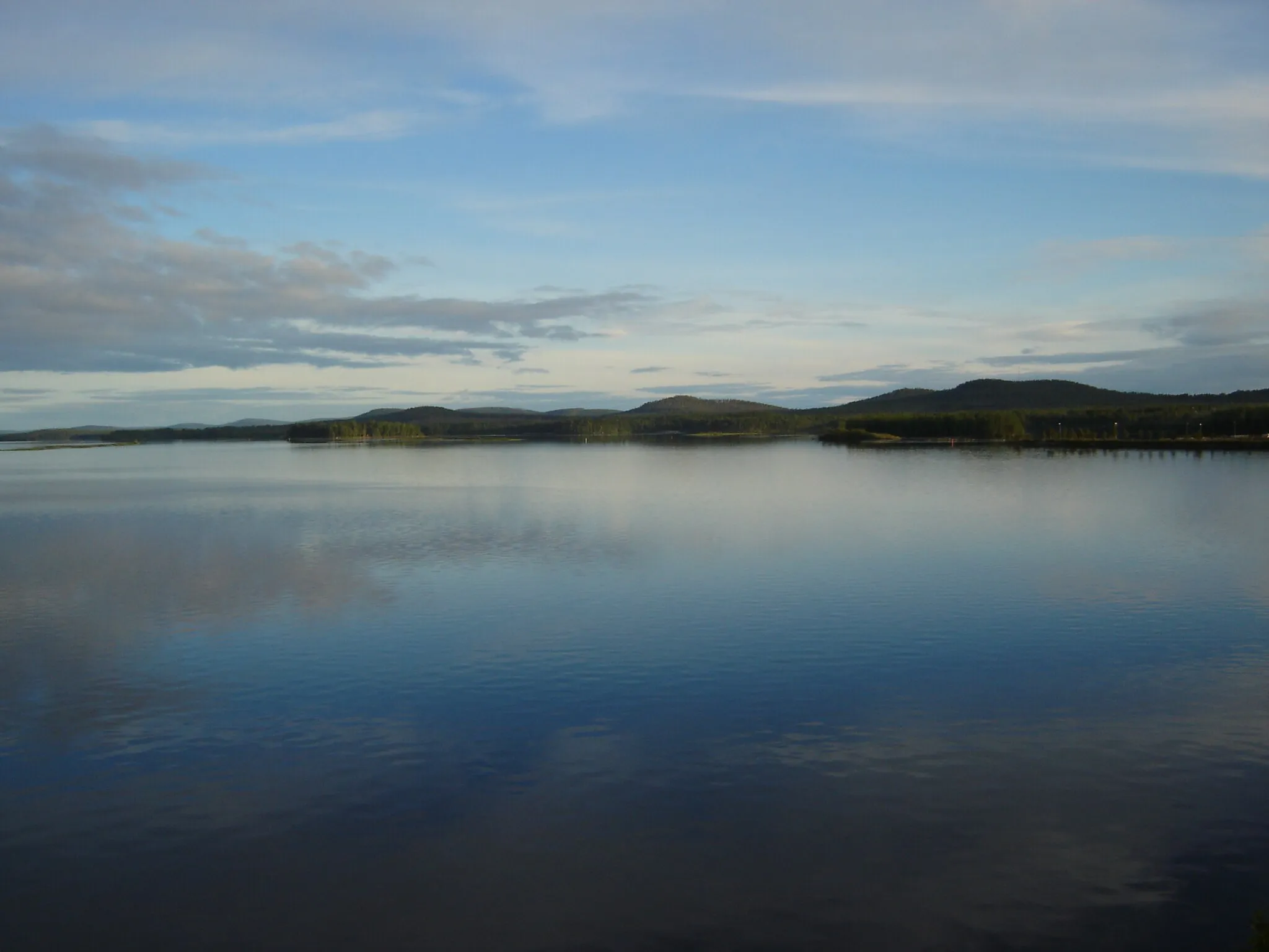 Photo showing: Lake Kemijärvi