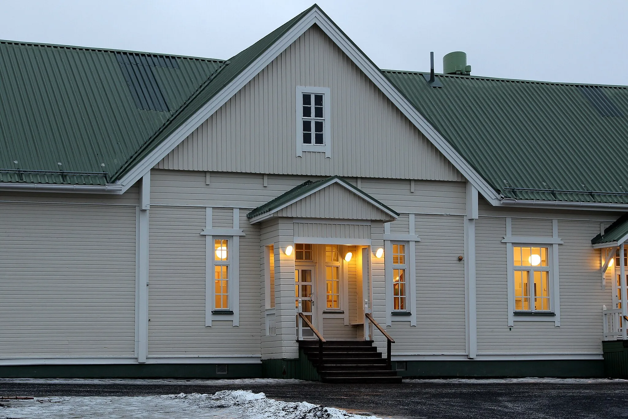 Photo showing: The Alakylä School in Oulu.