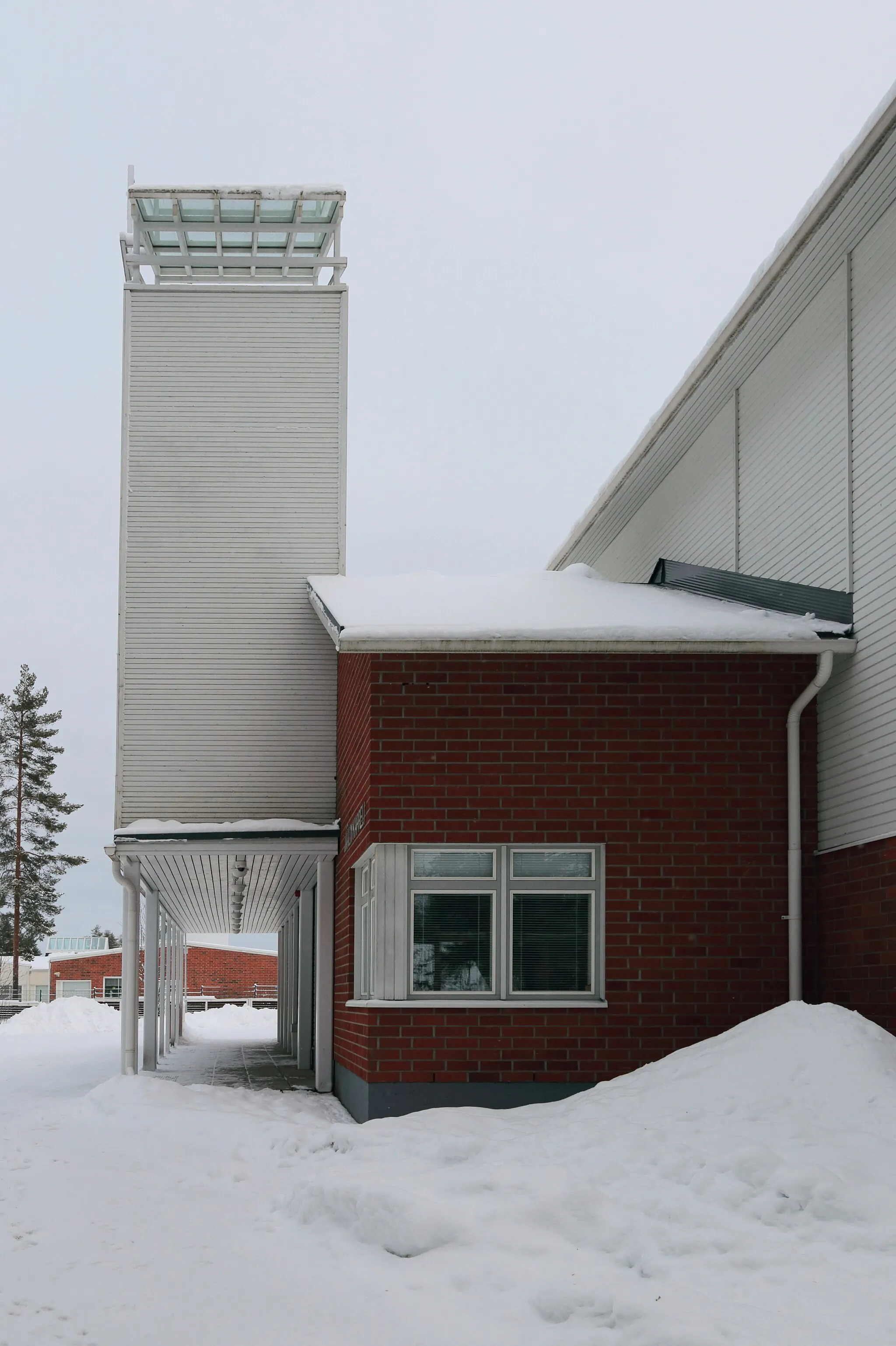 Photo showing: Jääli Chapel in Jäälinkylä, Oulu.