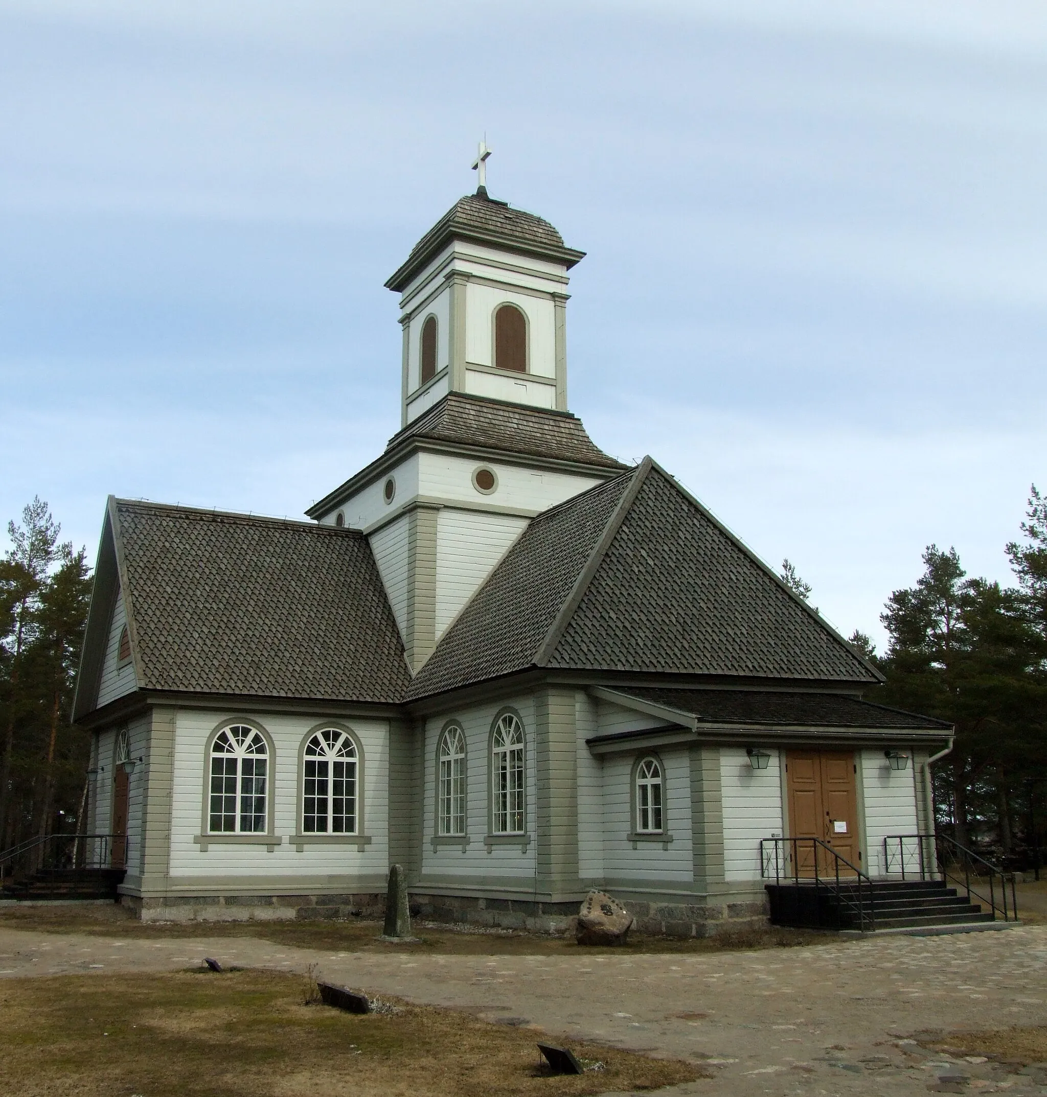 Photo showing: Siikajoki church, Finland.