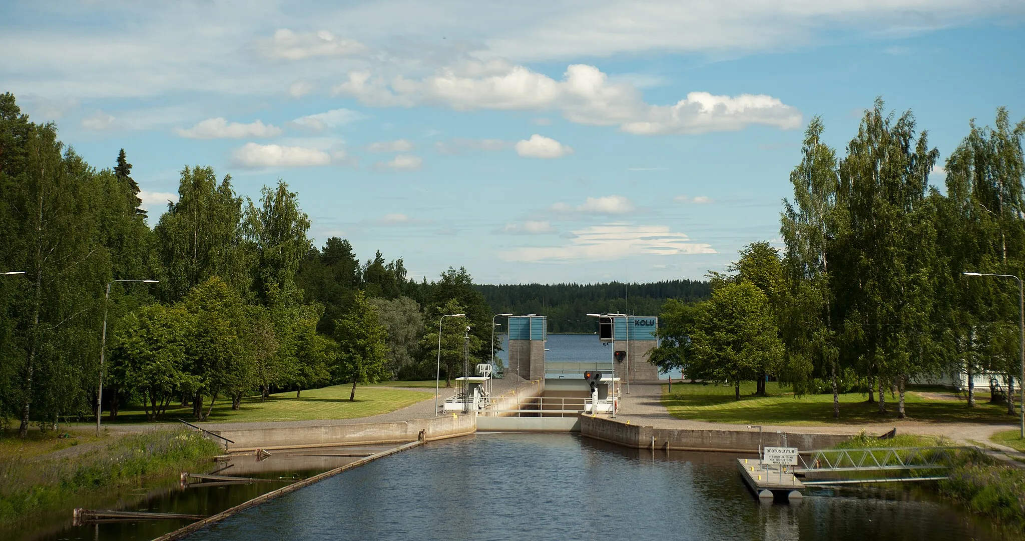 Photo showing: Kolu Canal in Tervo, Finland.