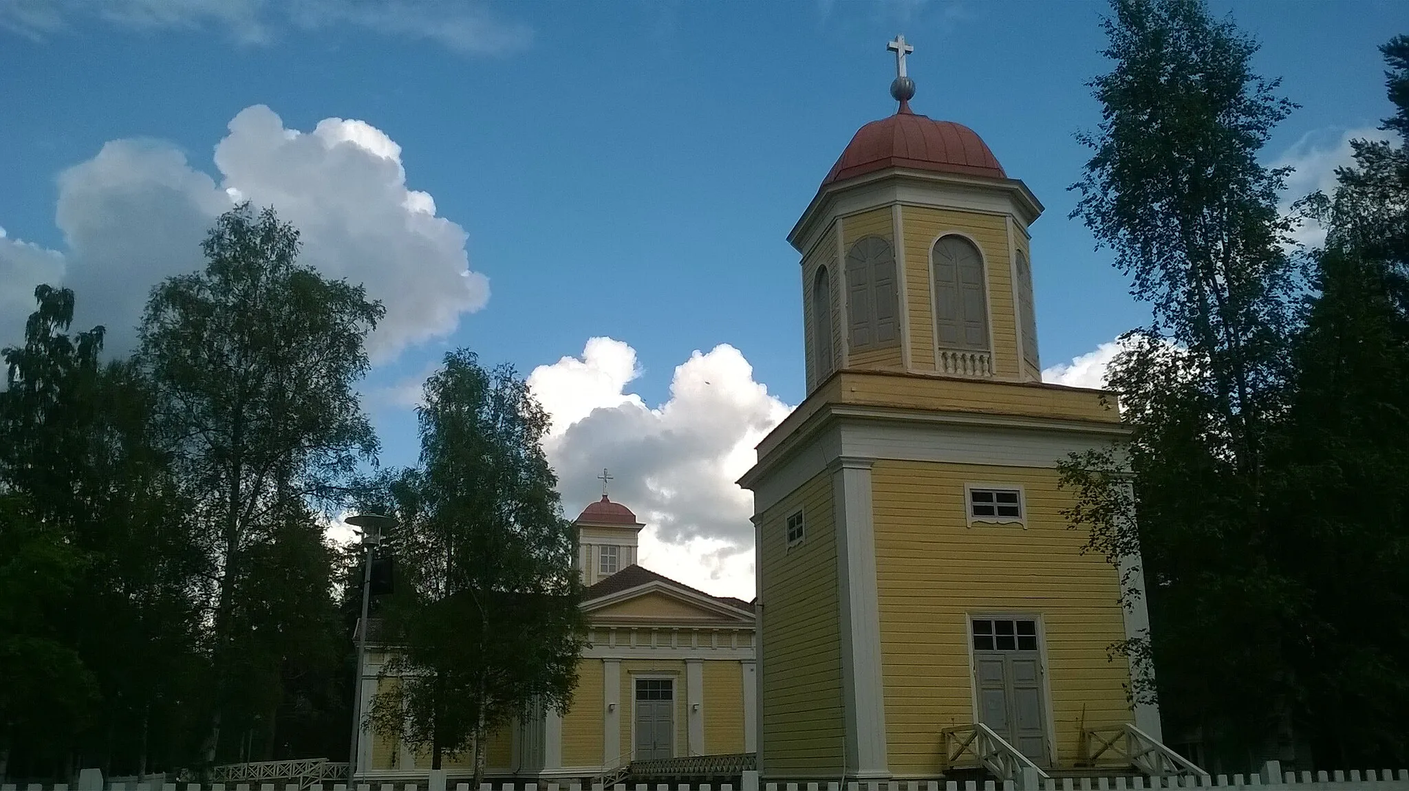 Photo showing: This is a photo of a monument in Finland identified by the ID 'Kärsämäki Church' (Q11874142) - RKY: 1322