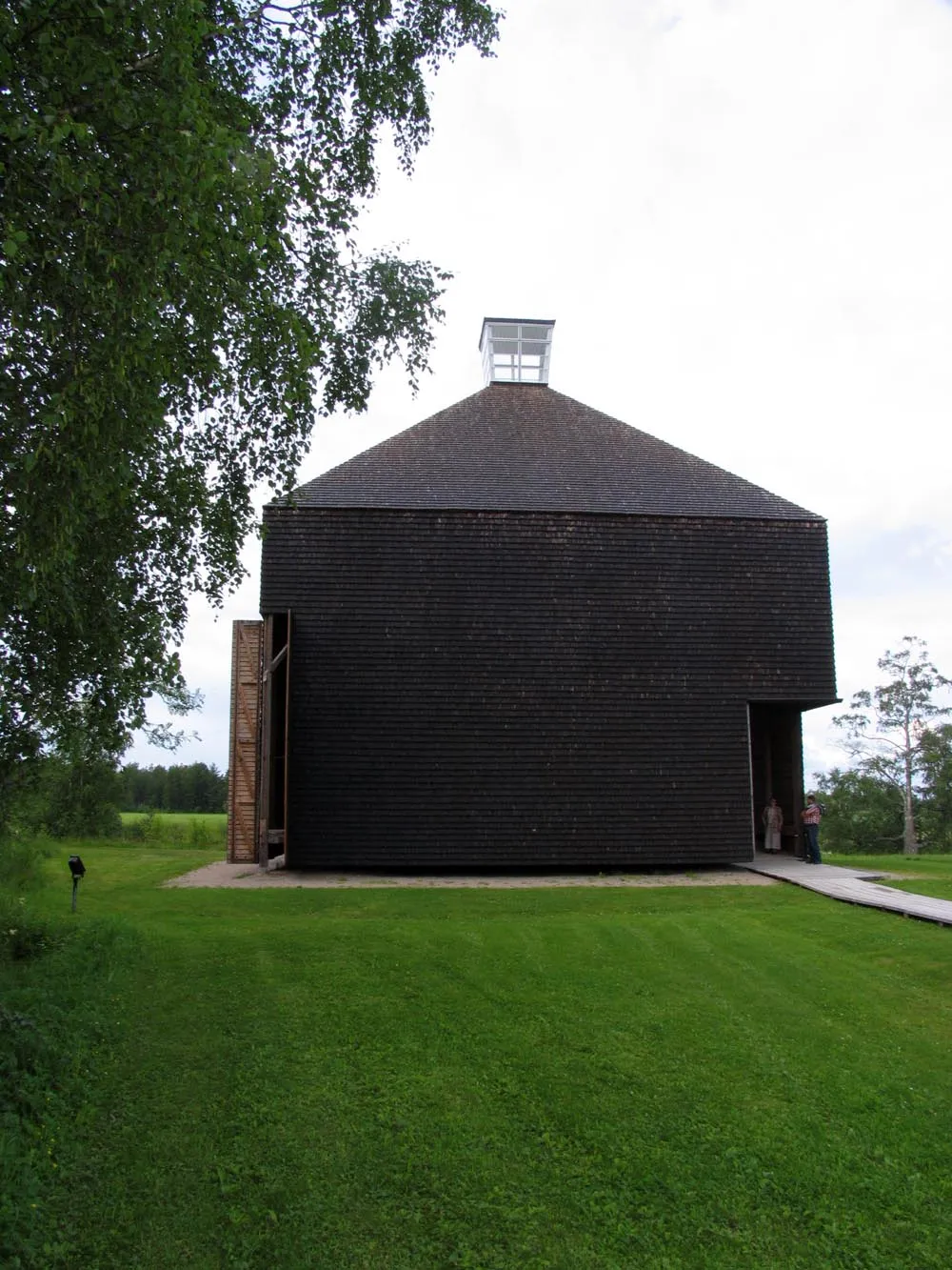 Photo showing: Paanukirkko, shingle church of Kärsämäki, Finland