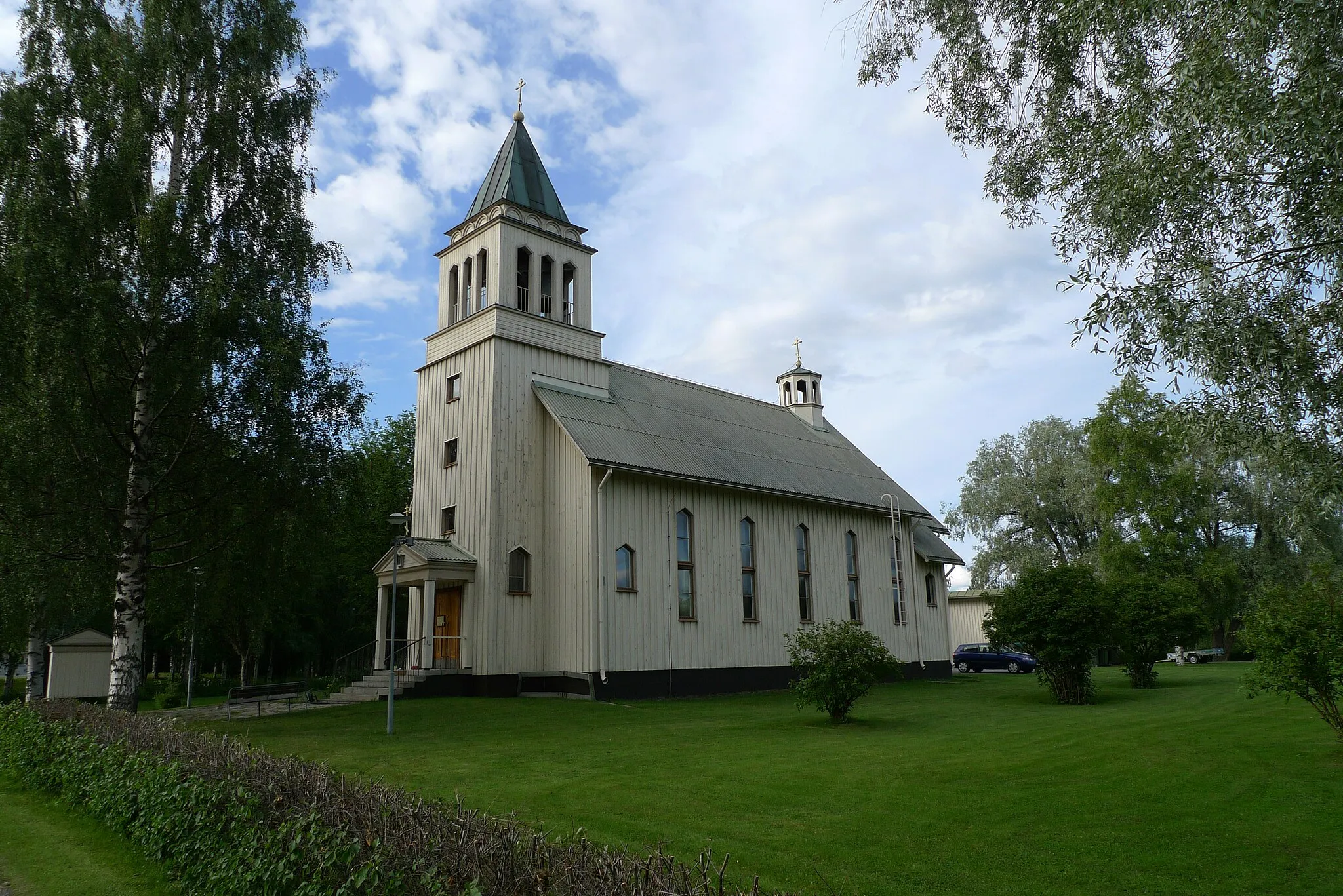 Photo showing: Lieksa Orthodox Church in Lieksa, Finland. Completed in 1960.