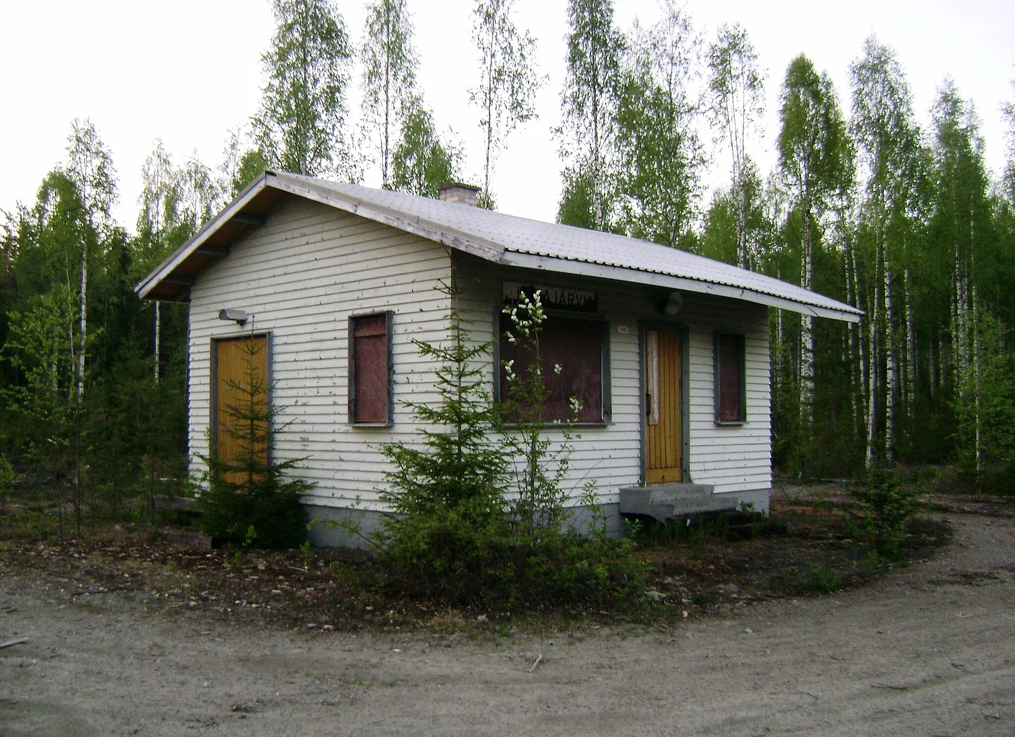 Photo showing: Herajärvi railway station, Joensuu, Finland.
