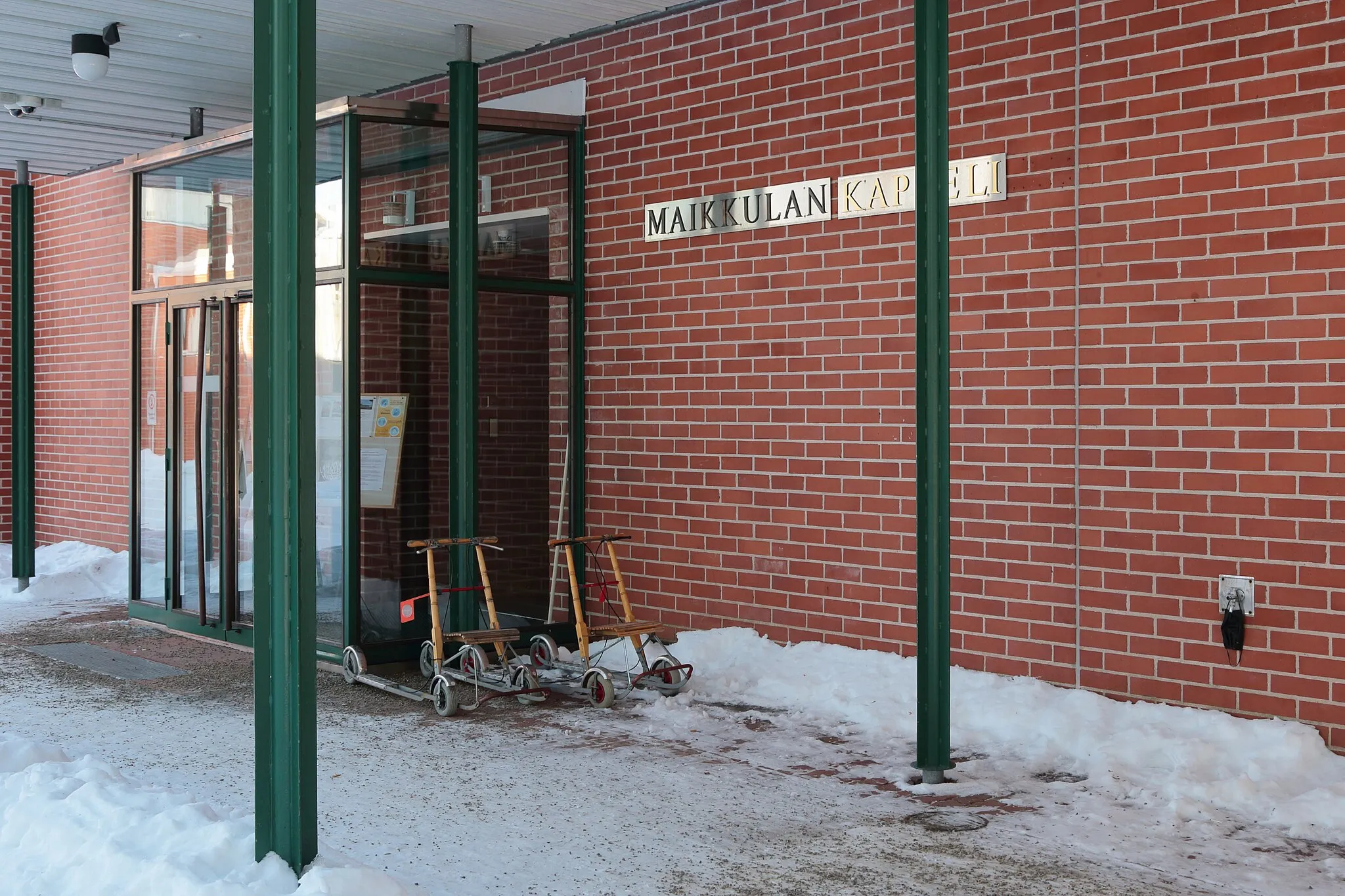 Photo showing: Maikkula Chapel in Oulu.