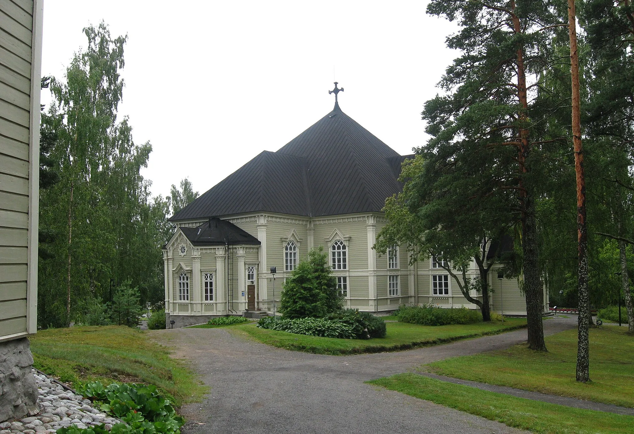 Photo showing: Kangasniemi church, Kangasniemi, Finland. Completed 1814.