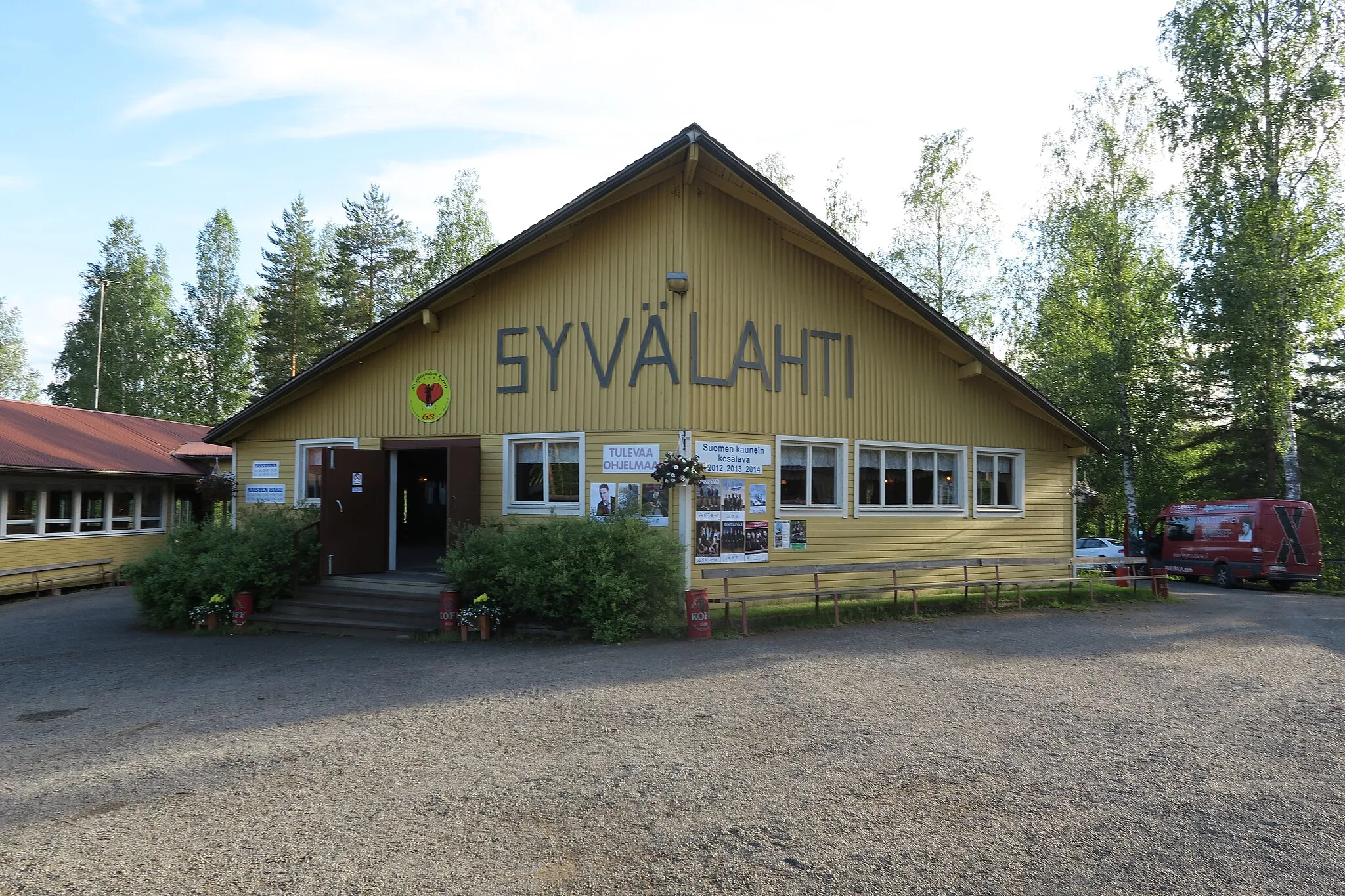 Photo showing: Syvälahden lava