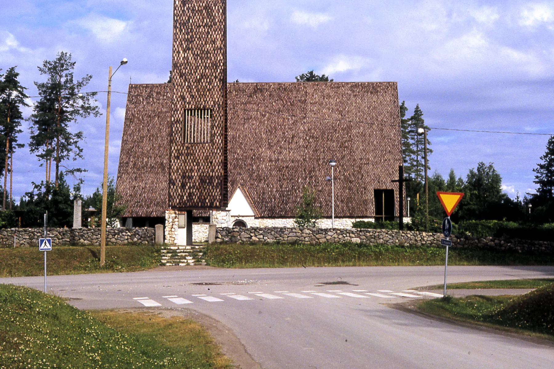 Photo showing: Virtasalmen kirkko